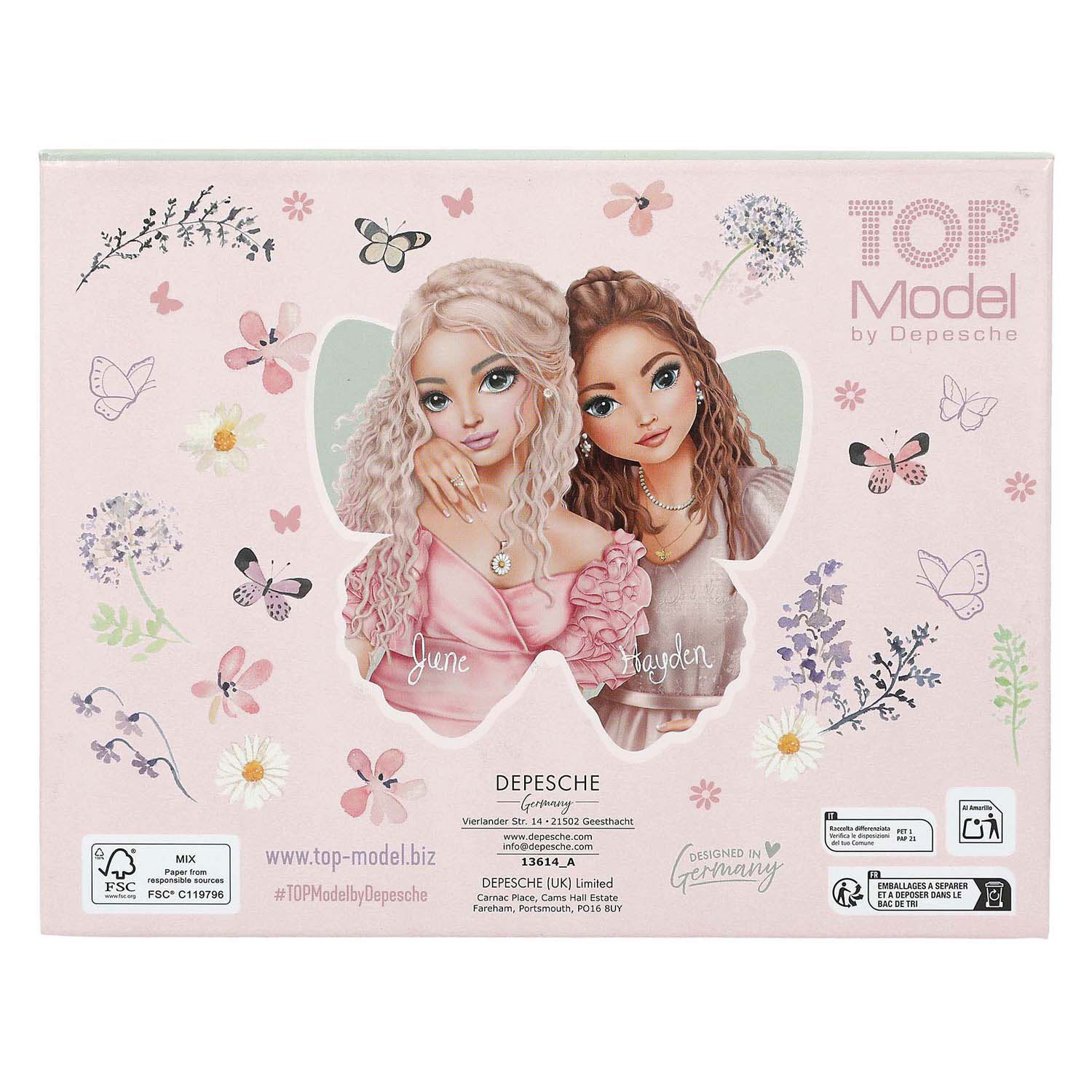 TOPModel Schrijfwarendoos Summer Feeling