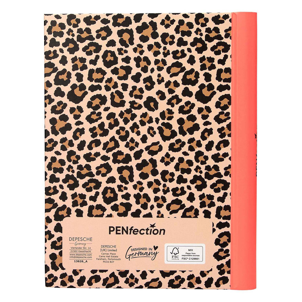 PENfection Notitieboek Panter met Pennen