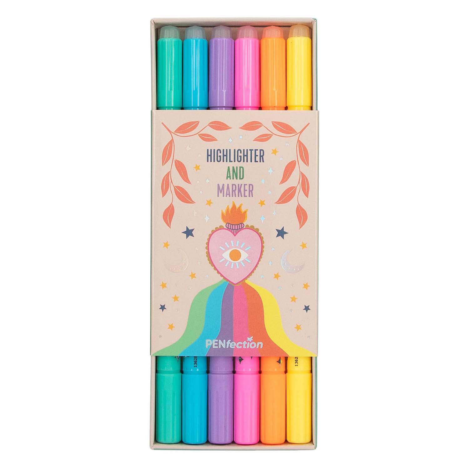 PENfection Highlighter en Markerset, 6st.