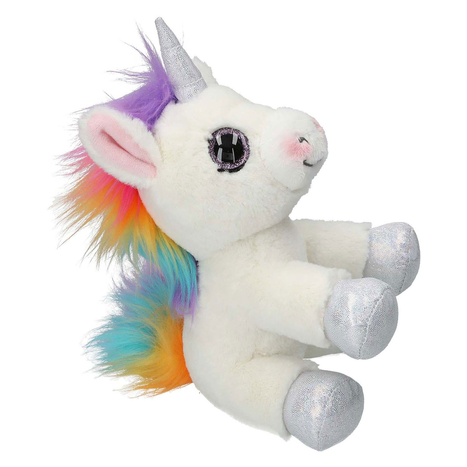 Ylvi & the Minimoomis Knuffel Eenhoorn Wit, 21cm 