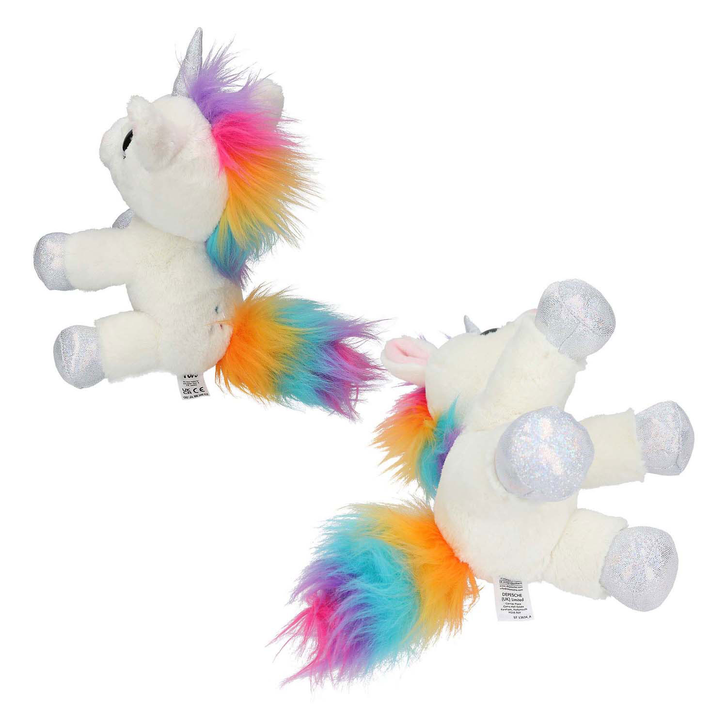 Ylvi & the Minimoomis Knuffel Eenhoorn Wit, 21cm 