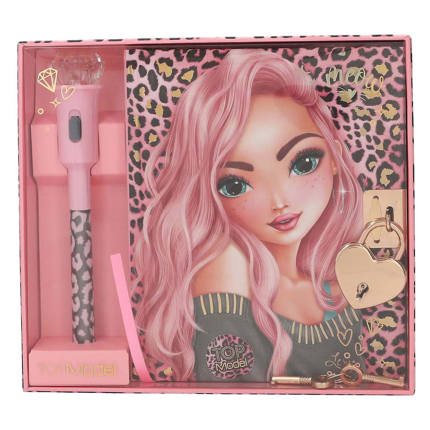 TOPModel Dagboek met Geheime Pen