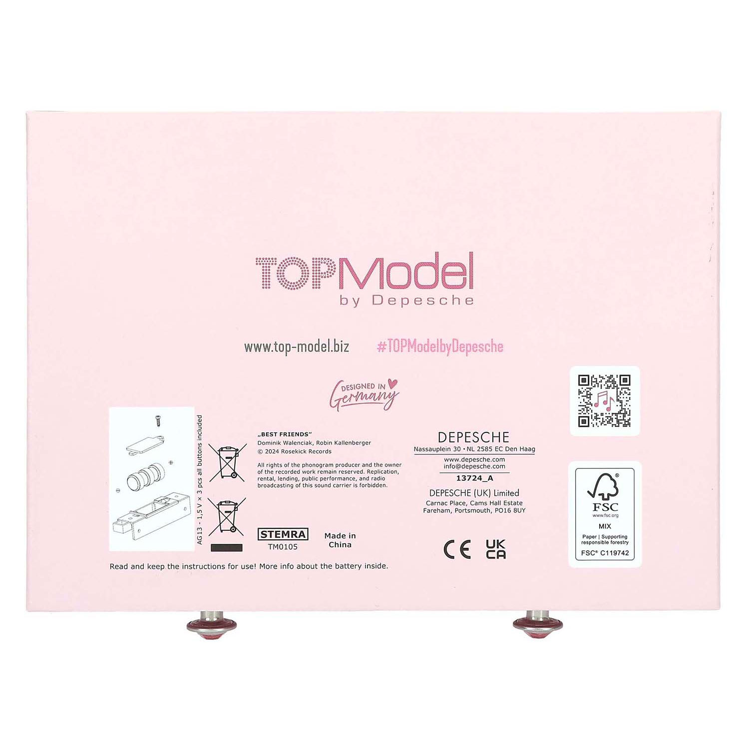 TOPModel Sieradendoos met Geheime Code