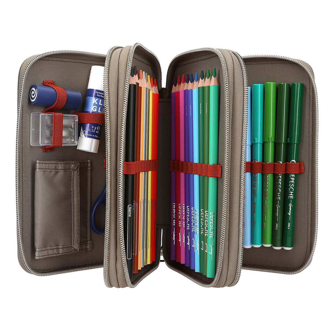 Dino World 3-Vaks Etui New World
