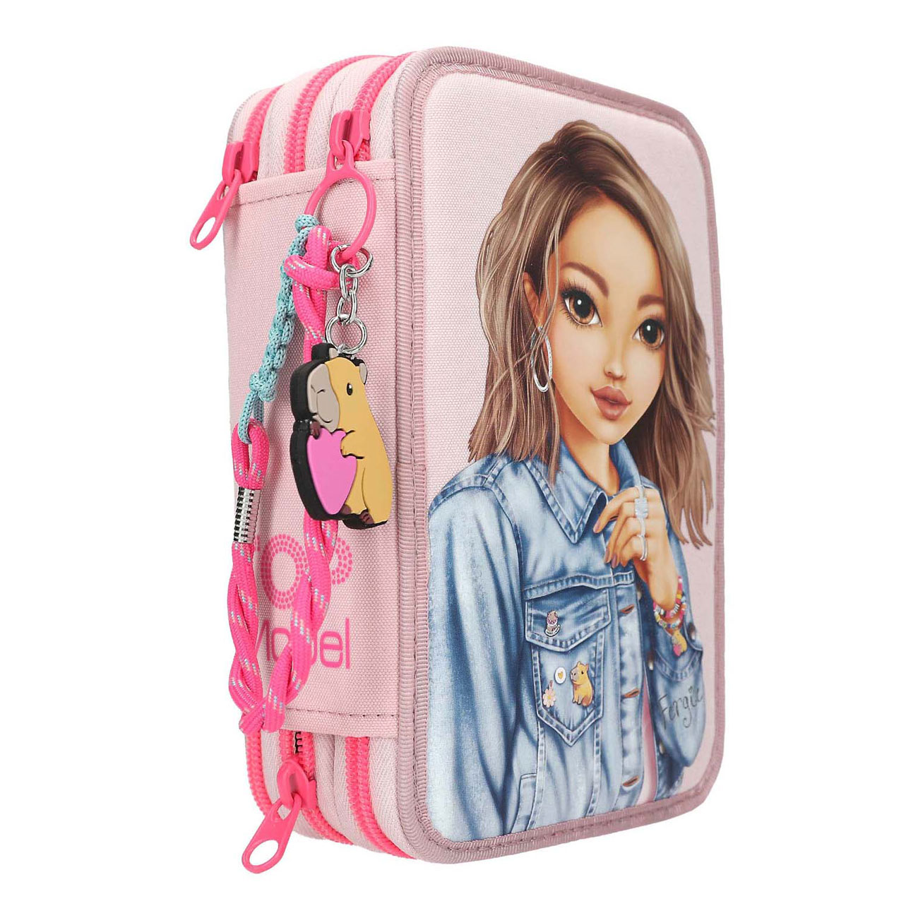 TOPModel 3-Vaks Gevuld Etui