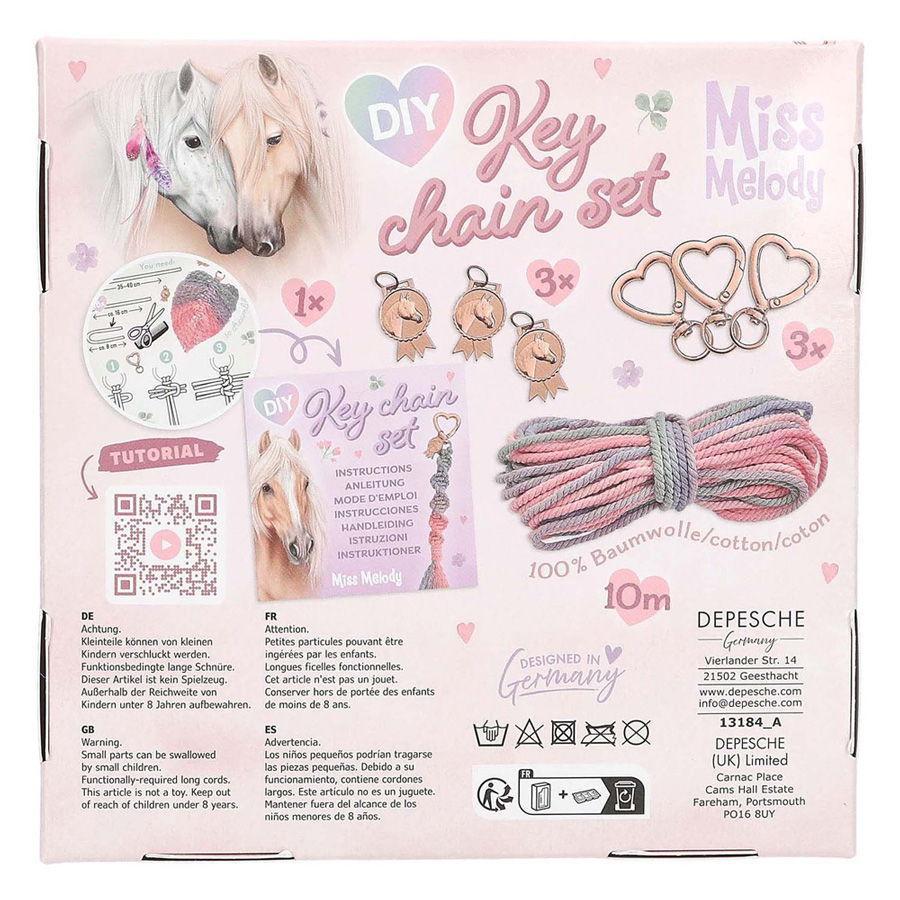 Miss Melody Maak je eigen Sleutelhanger