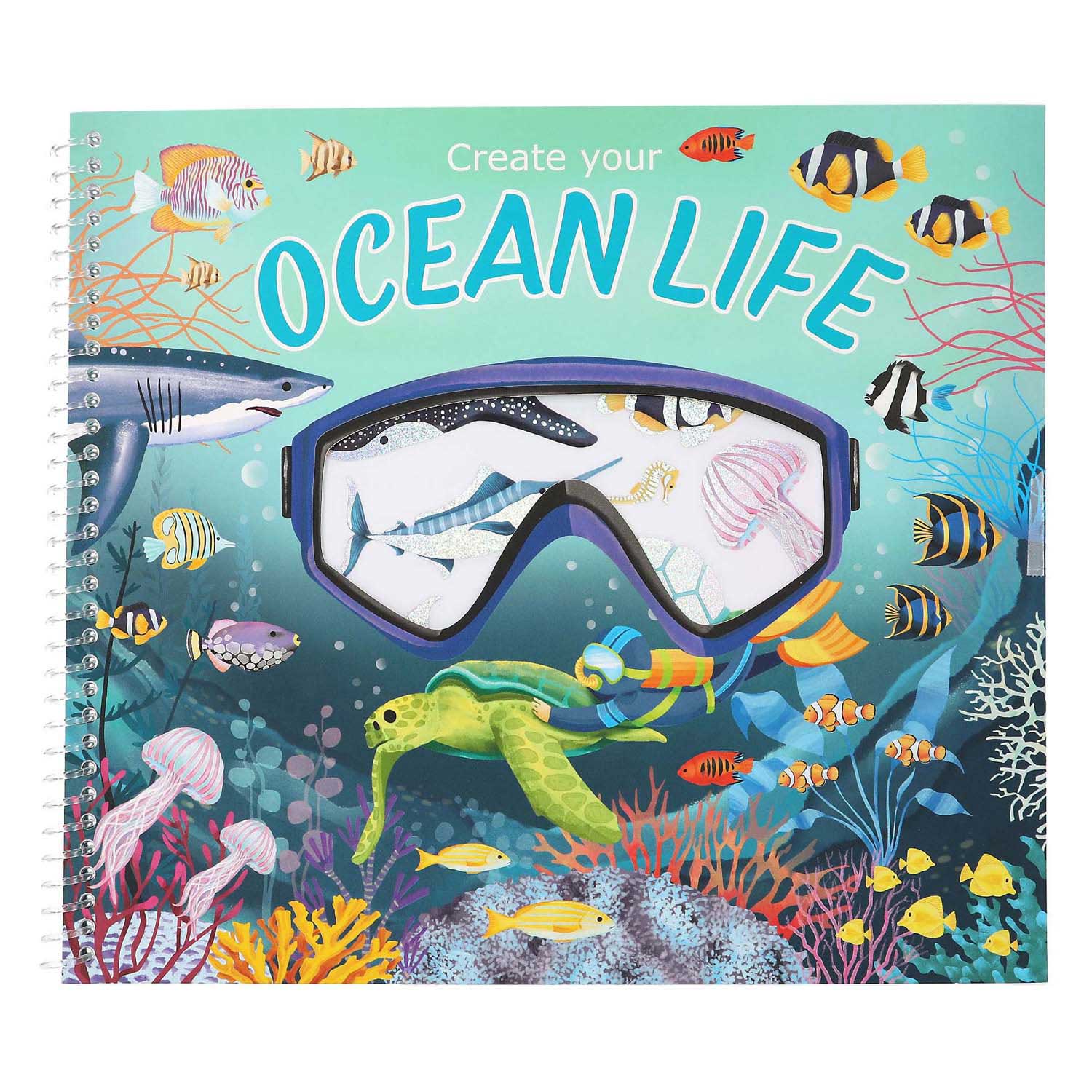 Create Your Ocean Life Stickerboek 