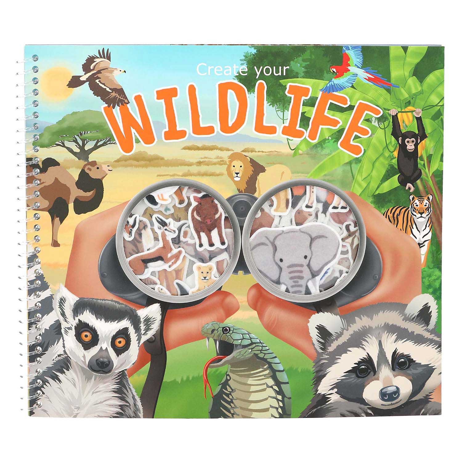 Create Your Wild Life Stickerboek 