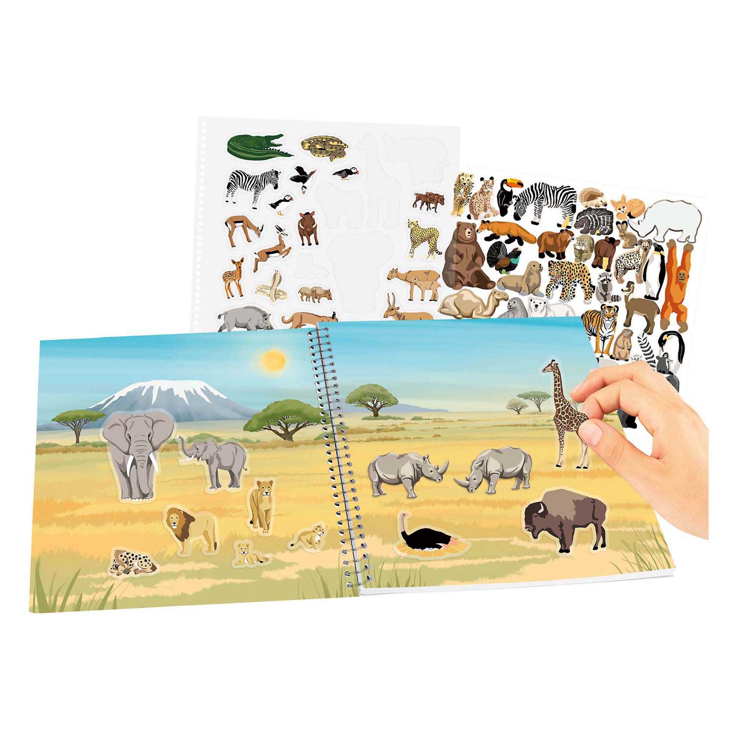 Create Your Wild Life Stickerboek 