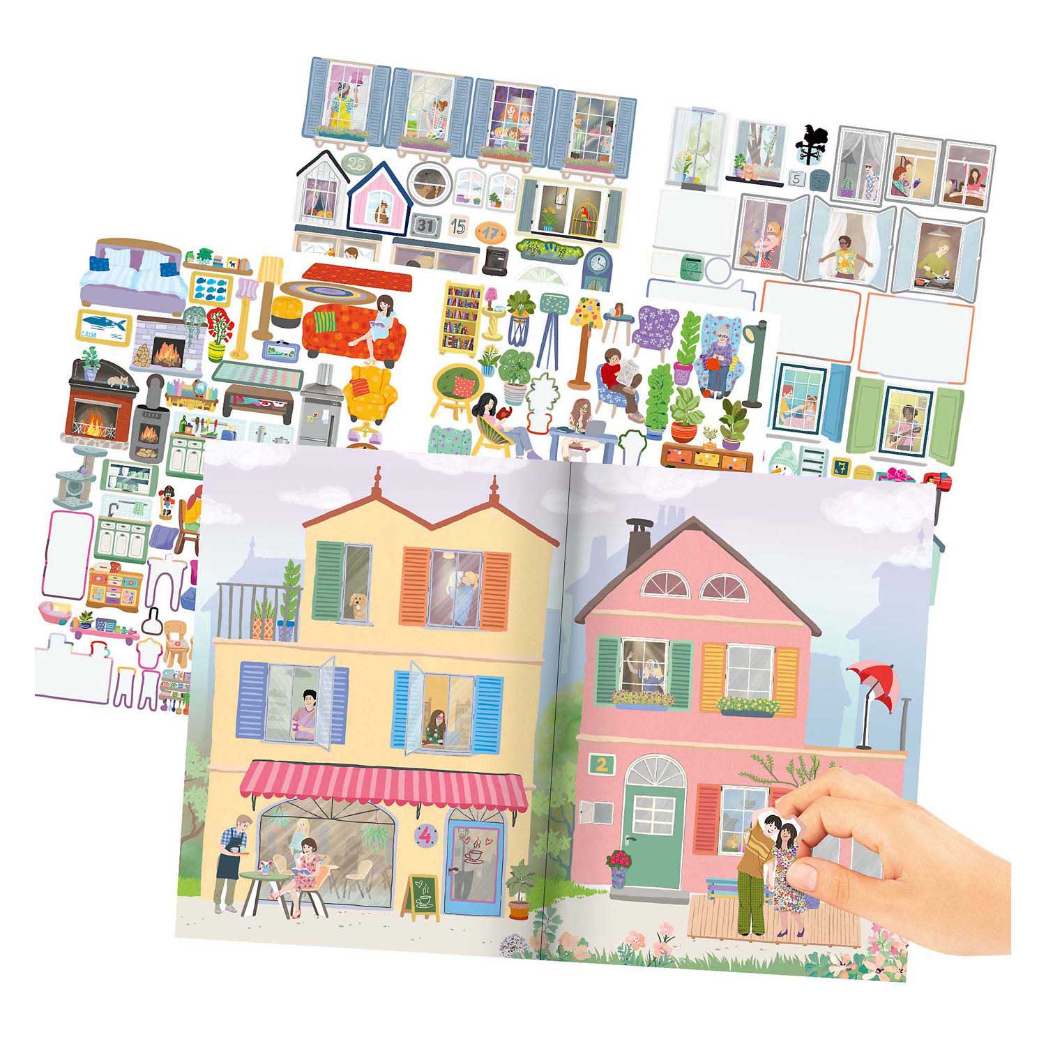 Create Your Sweet Home Stickerboek
