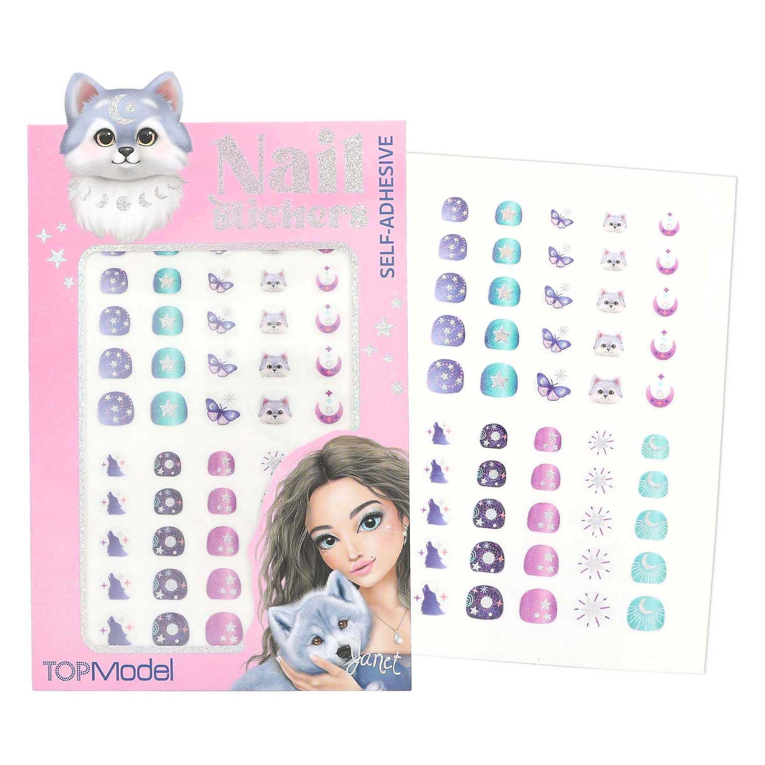 TOPModel Zelfklevende Nagelstickers Beauty and Me - 100st.