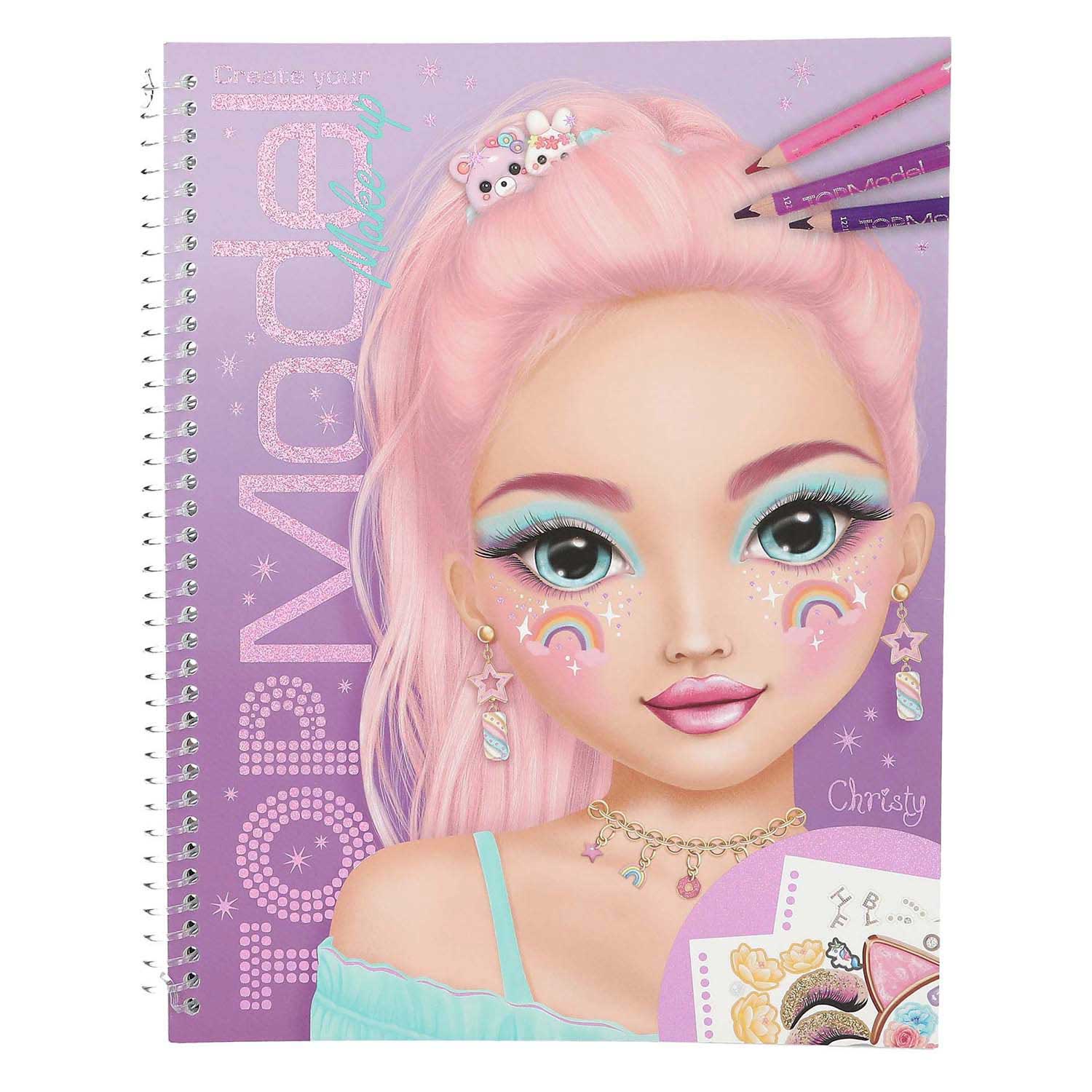 TOPModel Make-up Malbuch