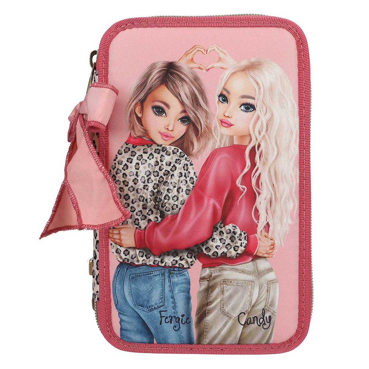 TOPModel 3-Vaks Gevulde Etui Leoheart
