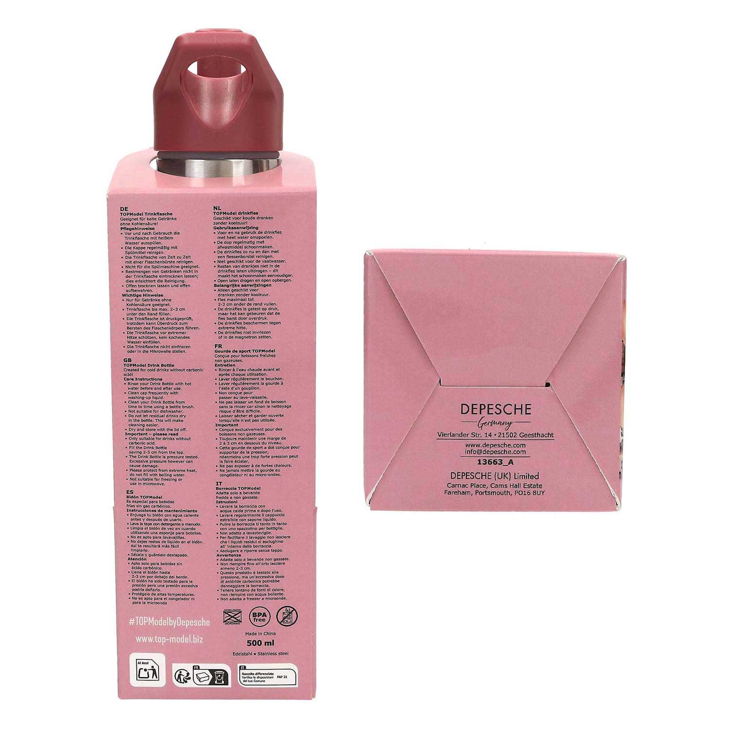 TOPModel Drinkfles Leoheart