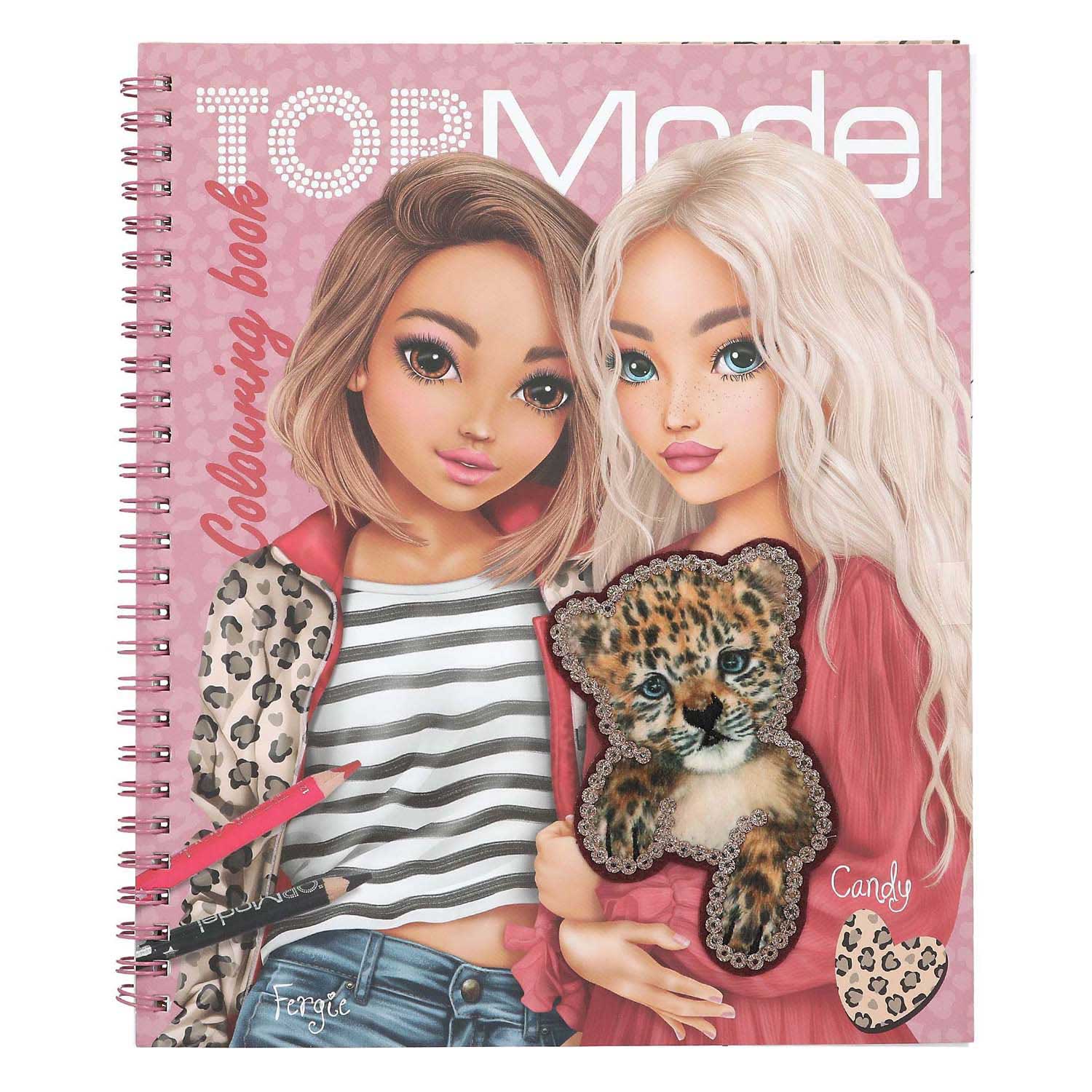 TOPModel Kleurboek Panterprint
