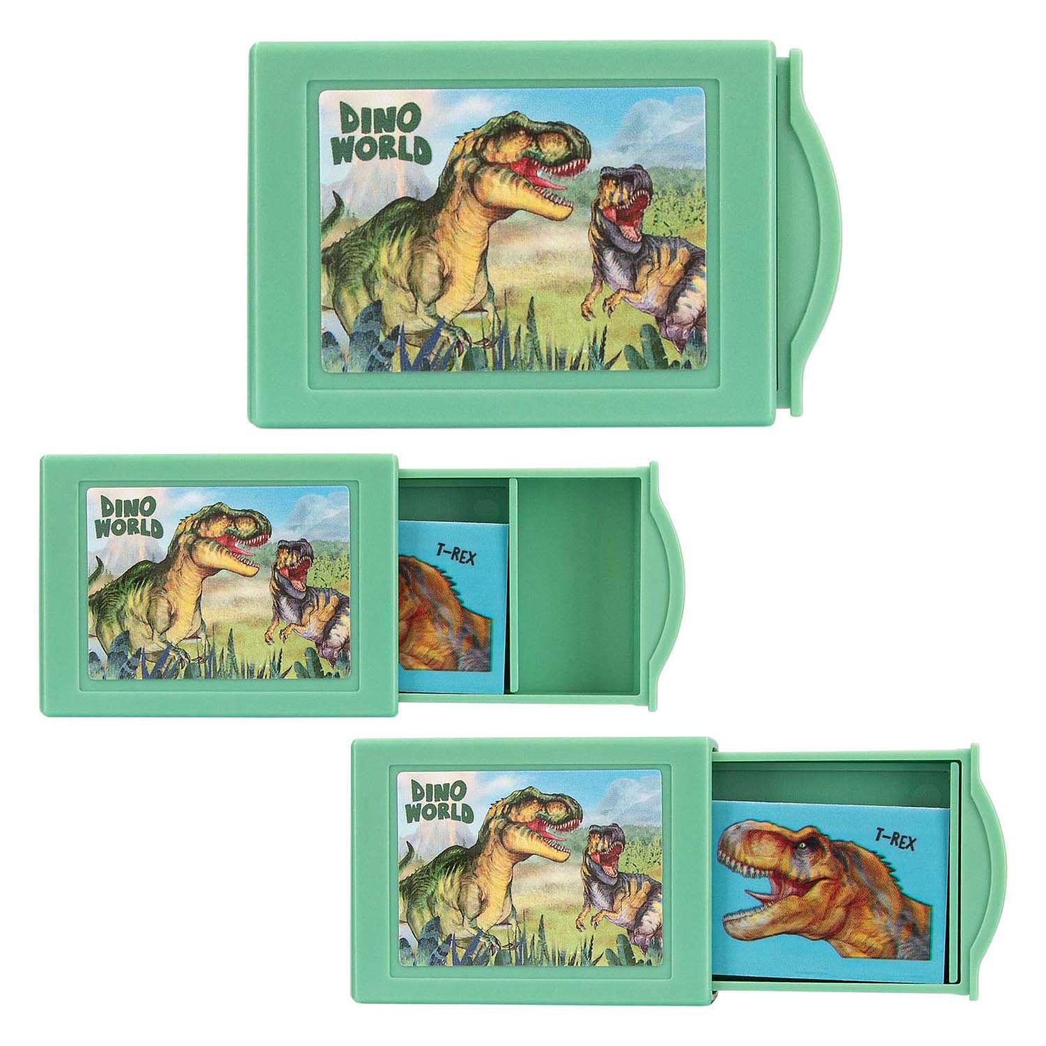 Boîte à chewing-gum magique Dino World Boîte à chewing-gum magique Dino World