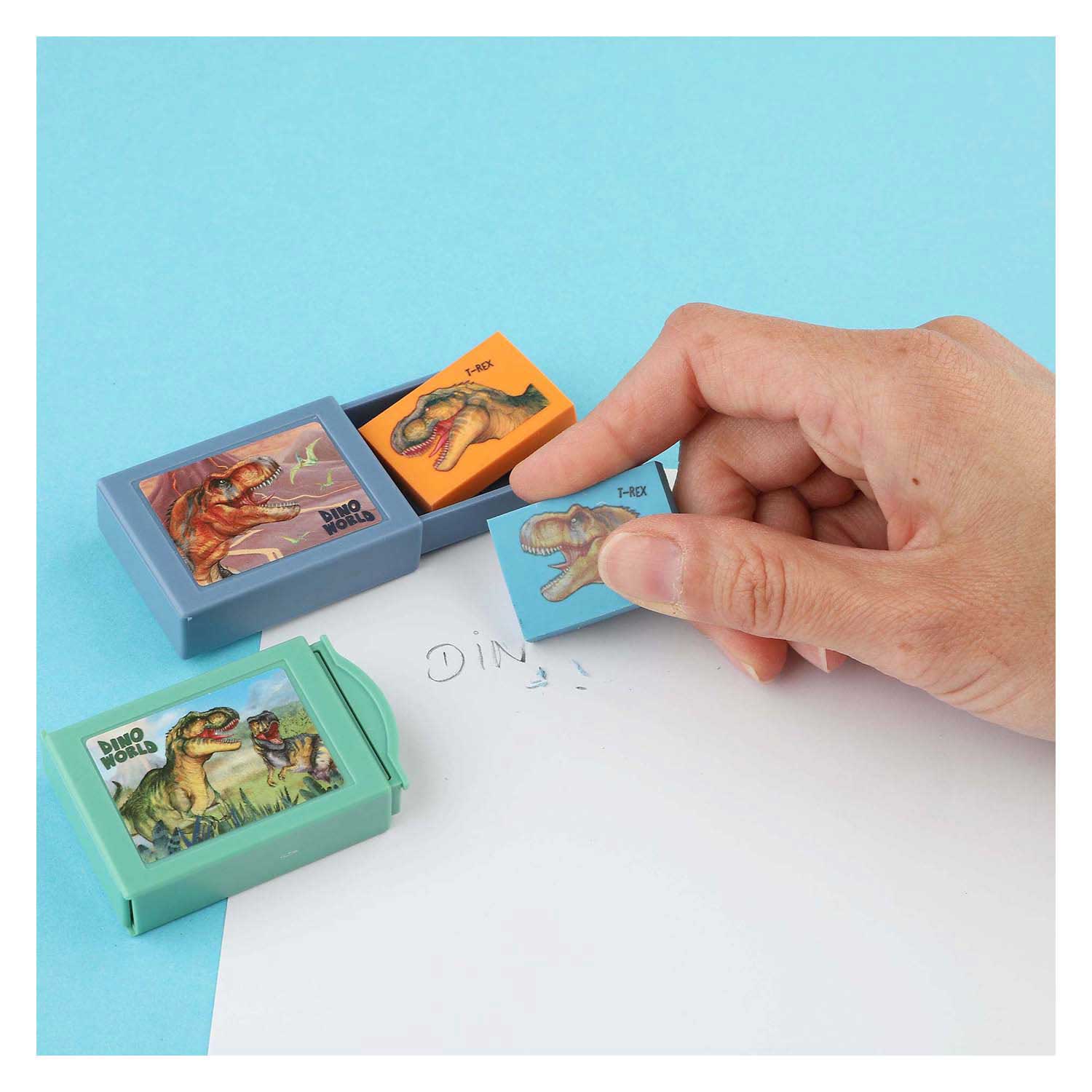 Boîte à chewing-gum magique Dino World Boîte à chewing-gum magique Dino World