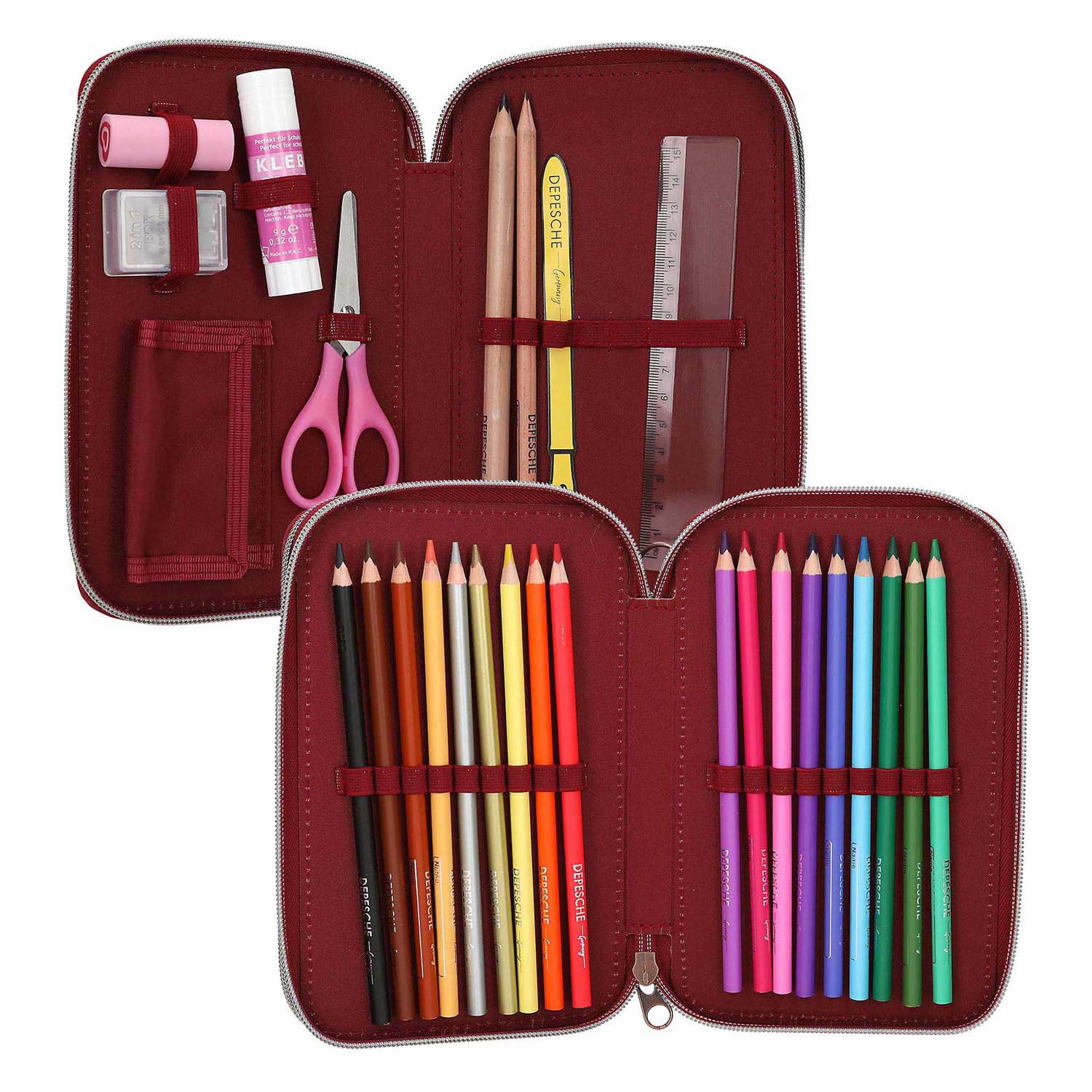 Trousse à crayons TOPModel à 2 compartiments Fur Ever Friends Trousse à crayons TOPModel à 2 compartiments Fur Ever Friends