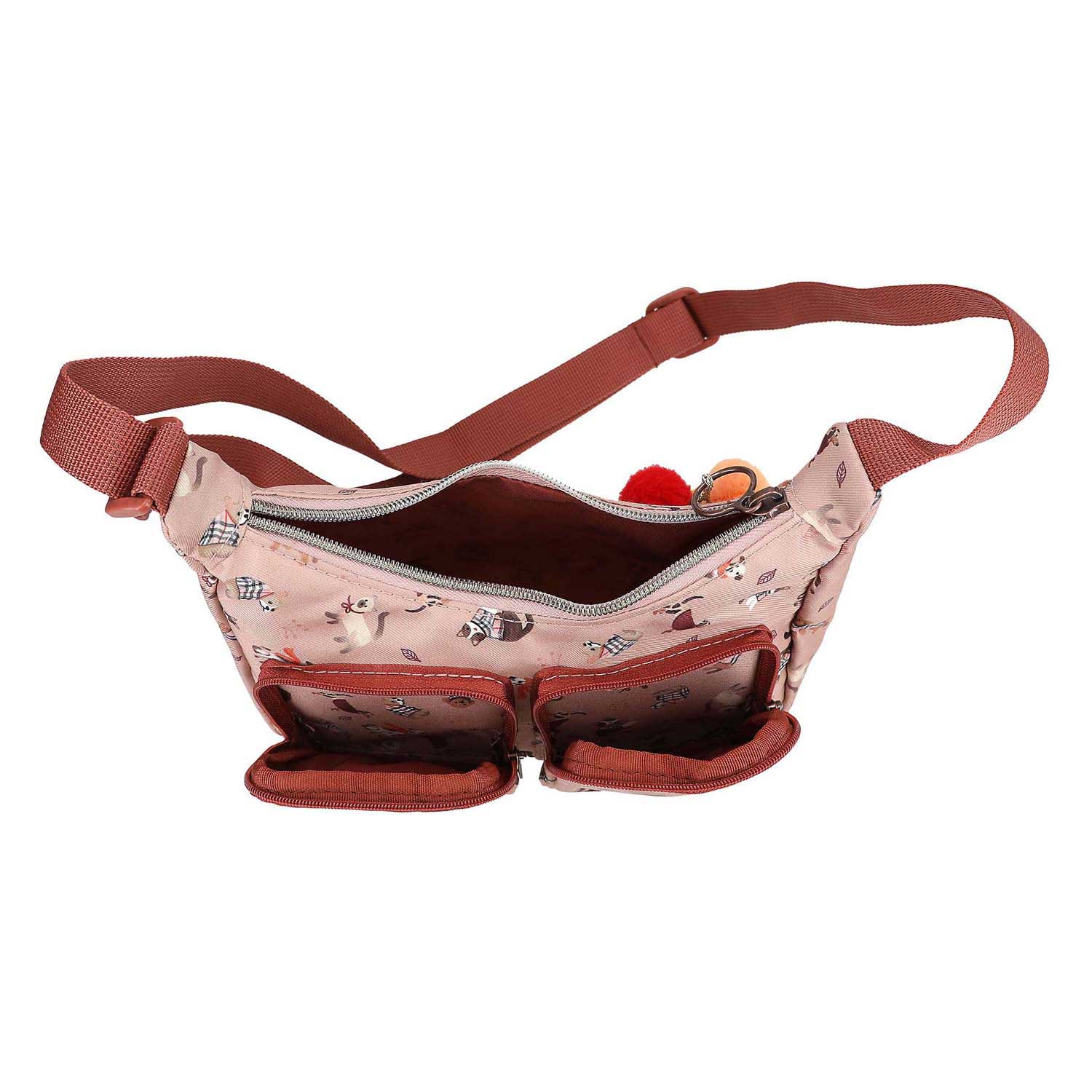 Sac bandoulière TOPModel pour les amoureux de la fourrure Sac bandoulière TOPModel pour les amoureux de la fourrure