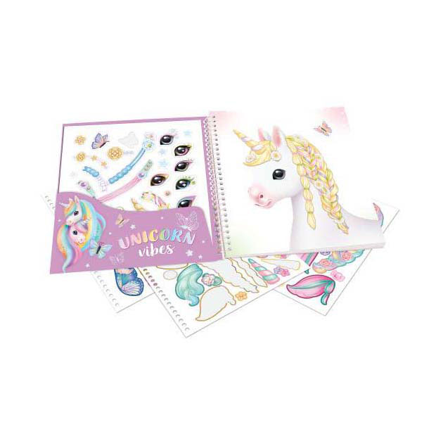 Ylvi Create Your Unicorn Dress me Up - Stickerboek