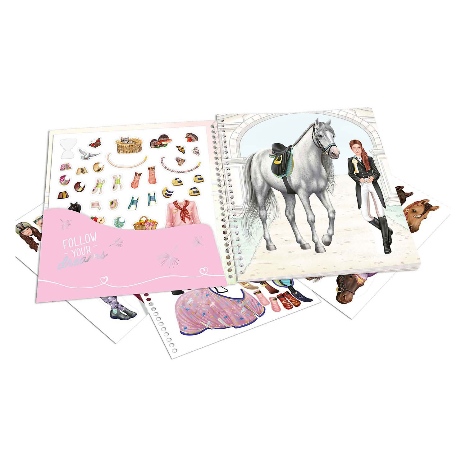 Miss Melody Dress me Up - Stickerboek