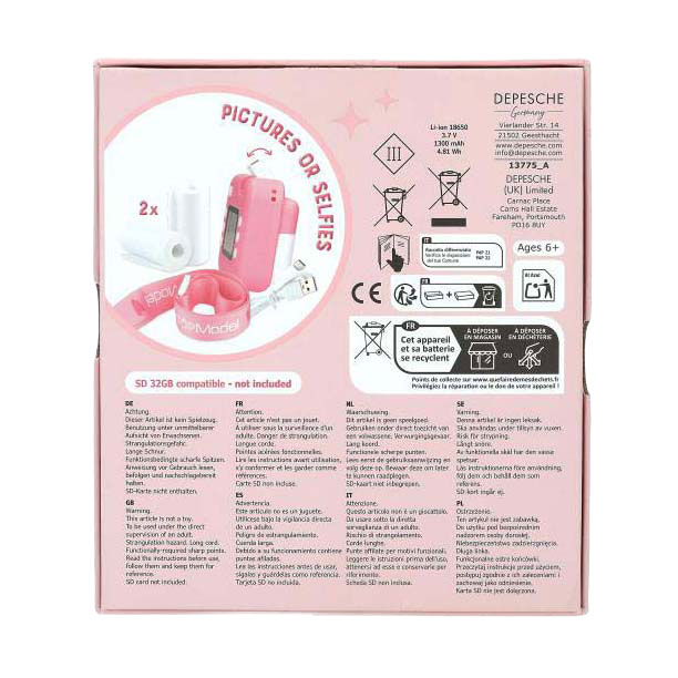 Appareil photo imprimé TOPModel Appareil photo imprimé TOPModel