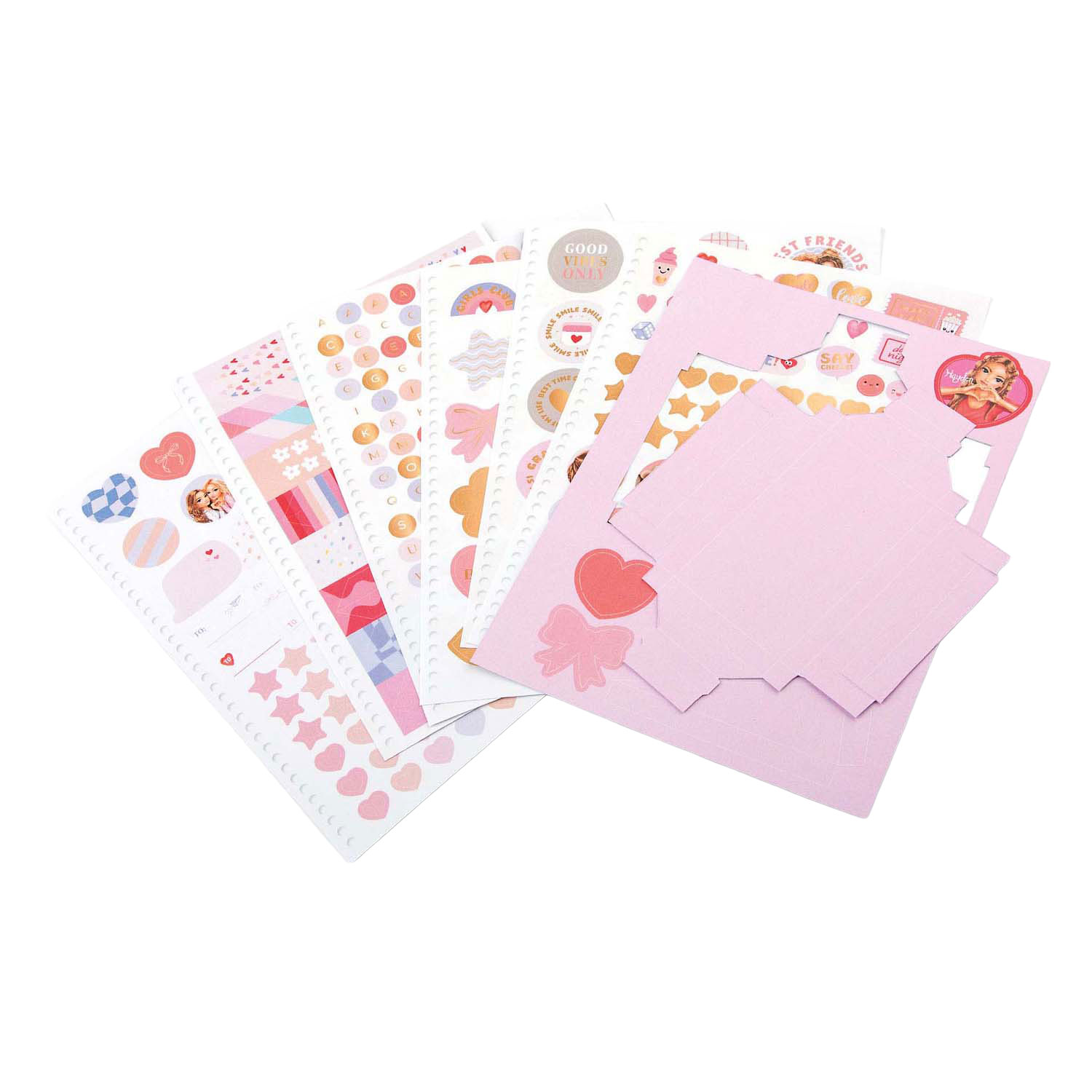 TOPModel DIY-Rahmenbuch mit 390 Aufklebern TOPModel DIY-Rahmenbuch mit 390 Aufklebern