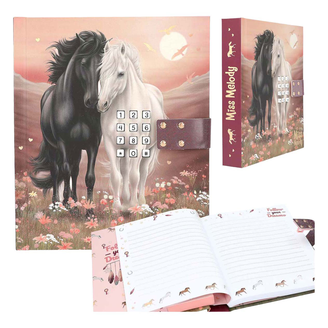 Miss Melody Tagebuch mit Code