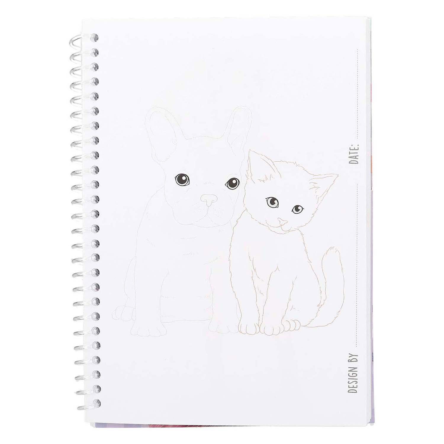 TOPModel Pocket Kleurboek