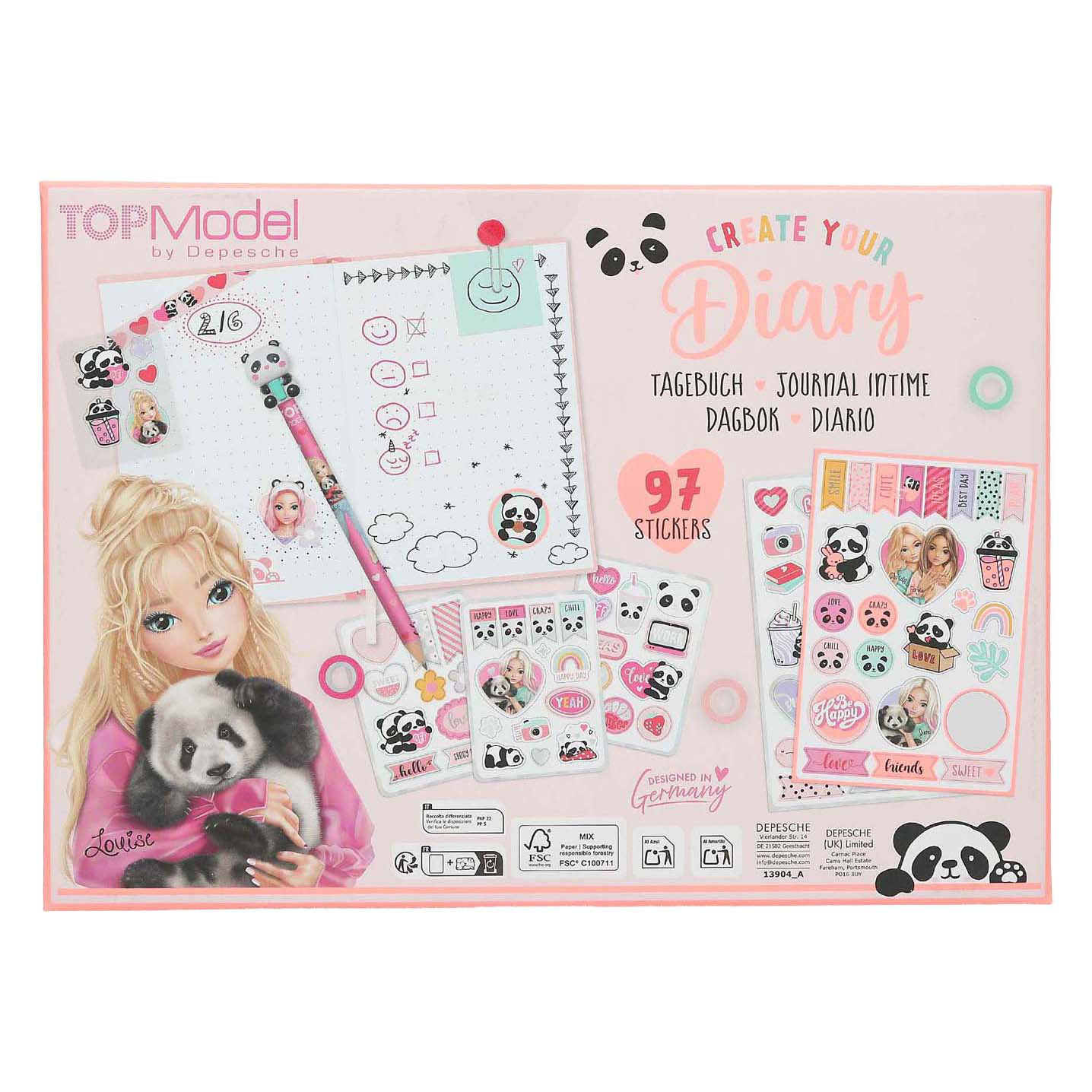 TOPModel Create Your Diary