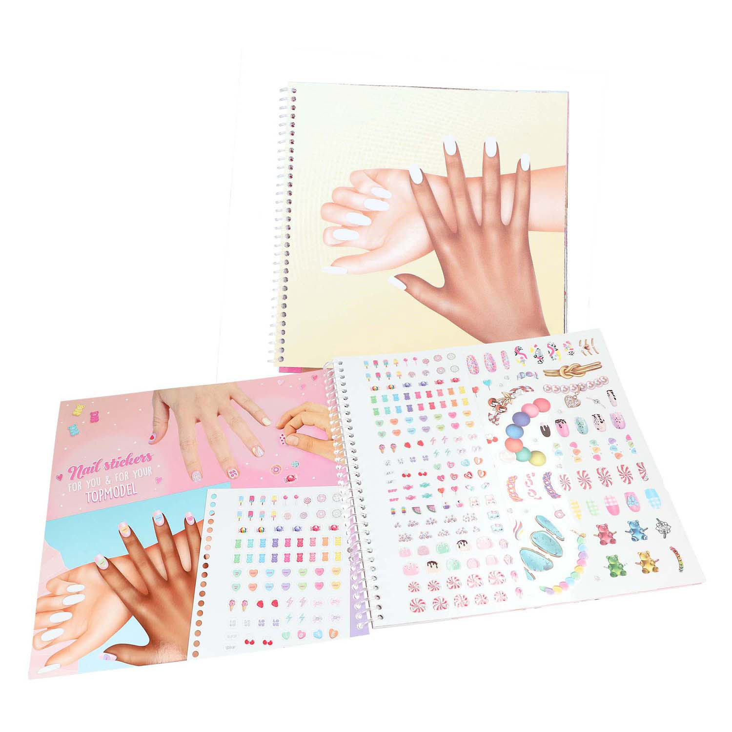 Livre de coloriage TOPModel Créez votre design de main