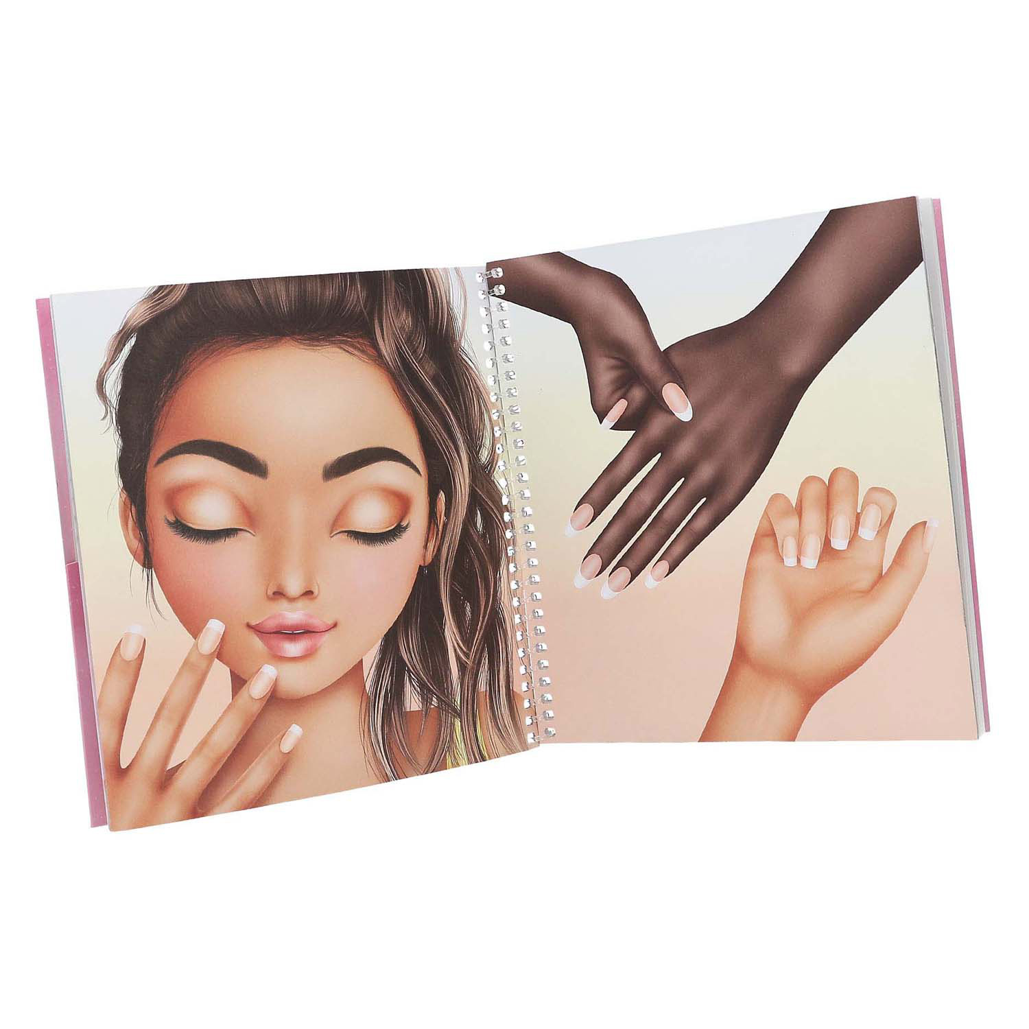 TOPModel Dress me up Face Stickerboek