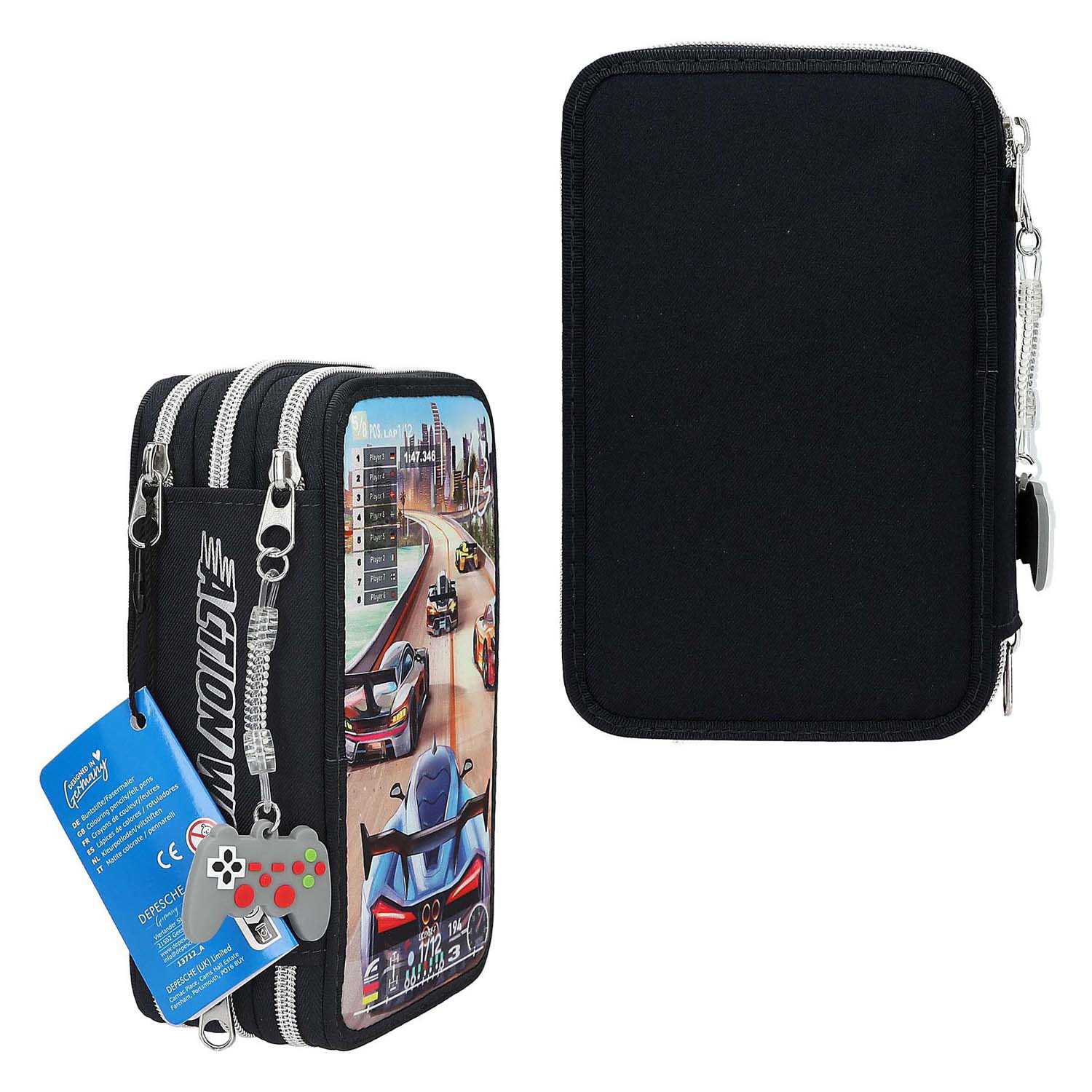 Action World 3-vaks Etui Gaming