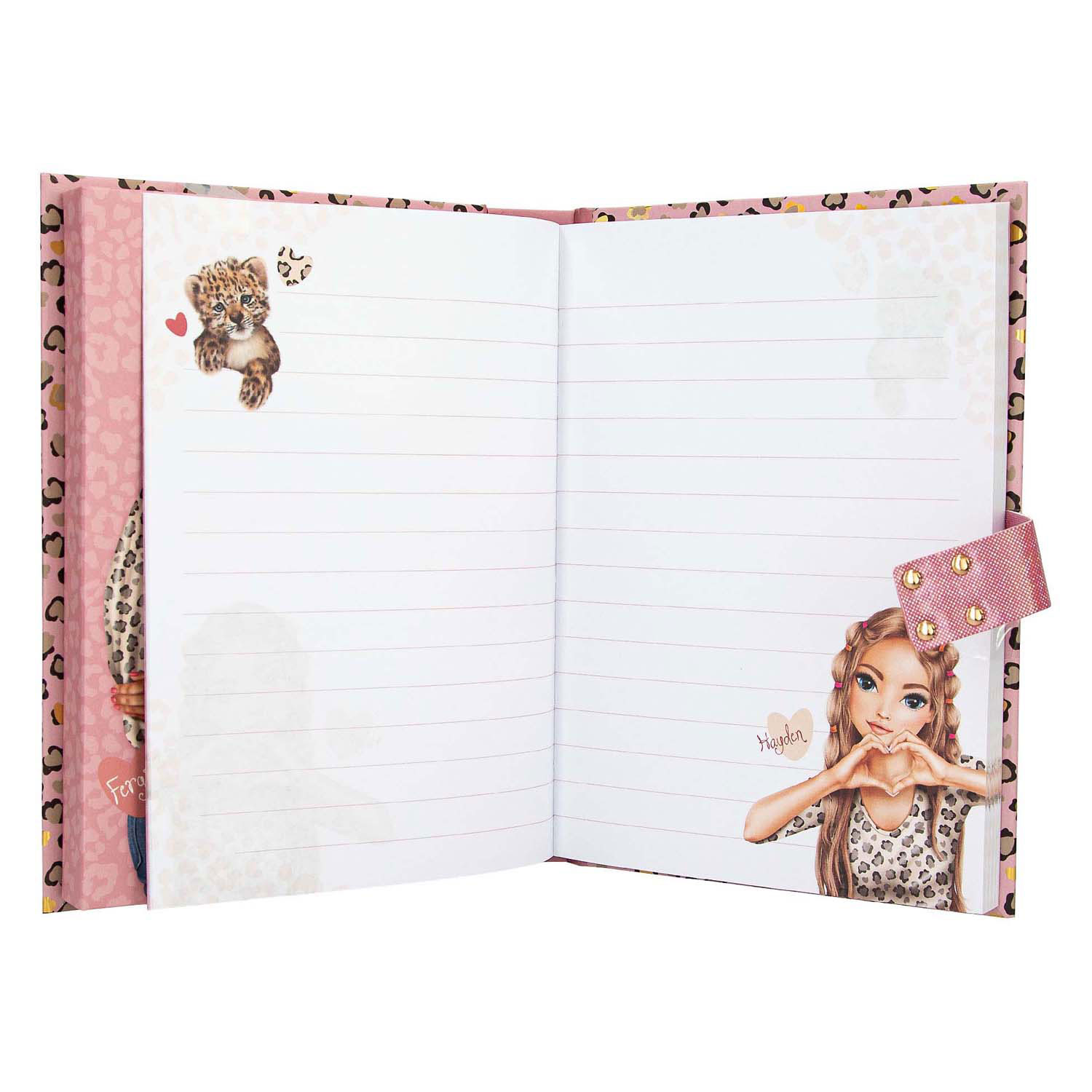 TOPModel Dagboek met Code en Geluid Leohart