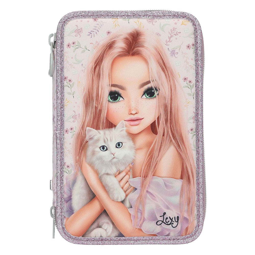 TOPModel 3-Vaks Gevulde Etui Blooming Kitty