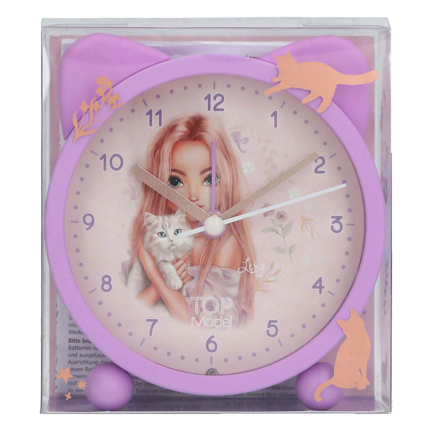 TOPModel Wecker Blooming Kitty