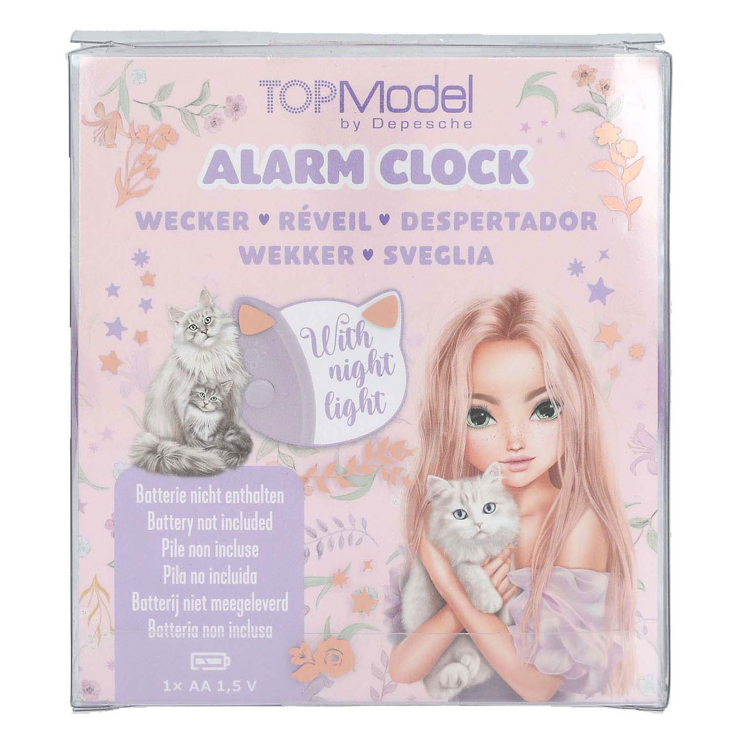 TOPModel Wecker Blooming Kitty