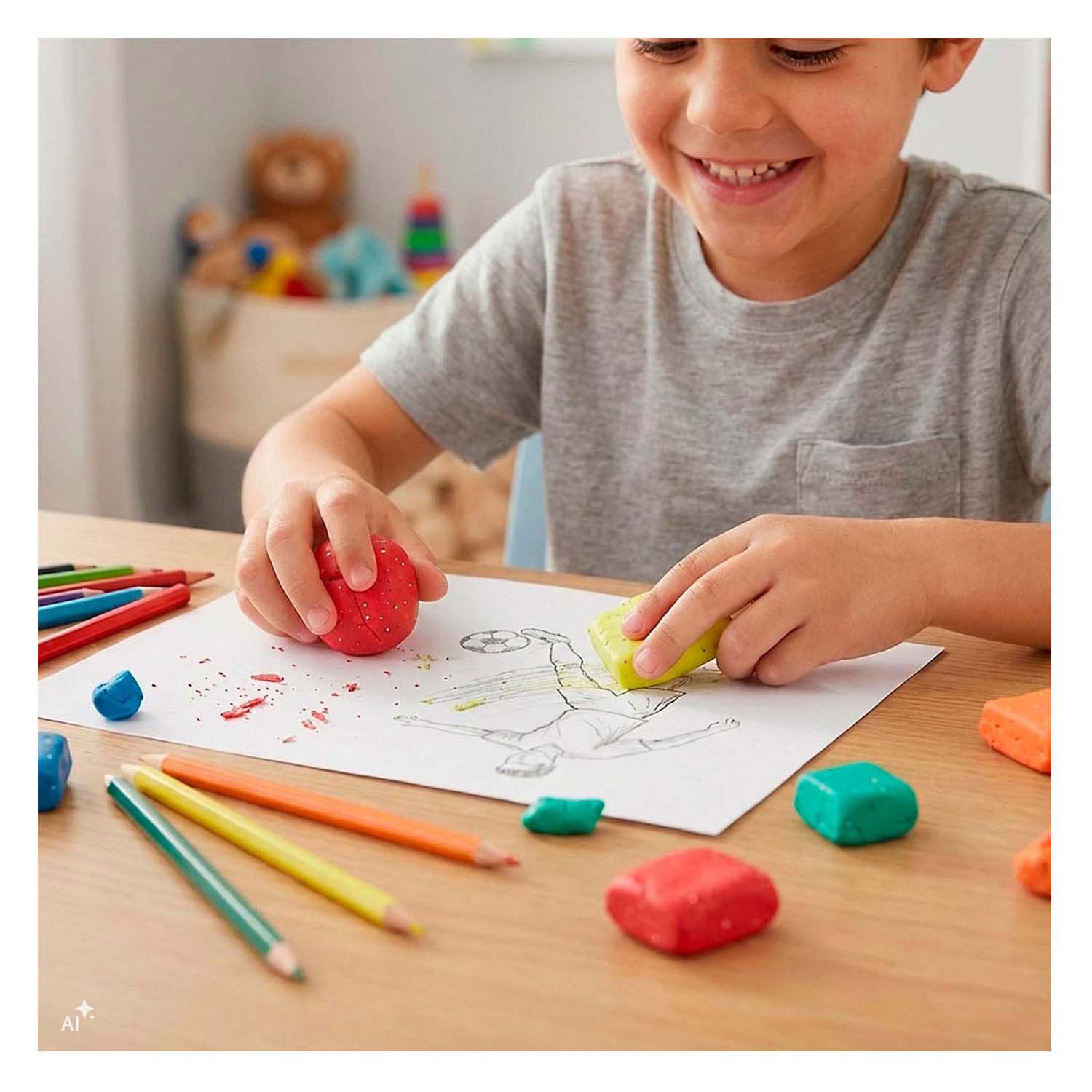 Action World Kneedbare Gum