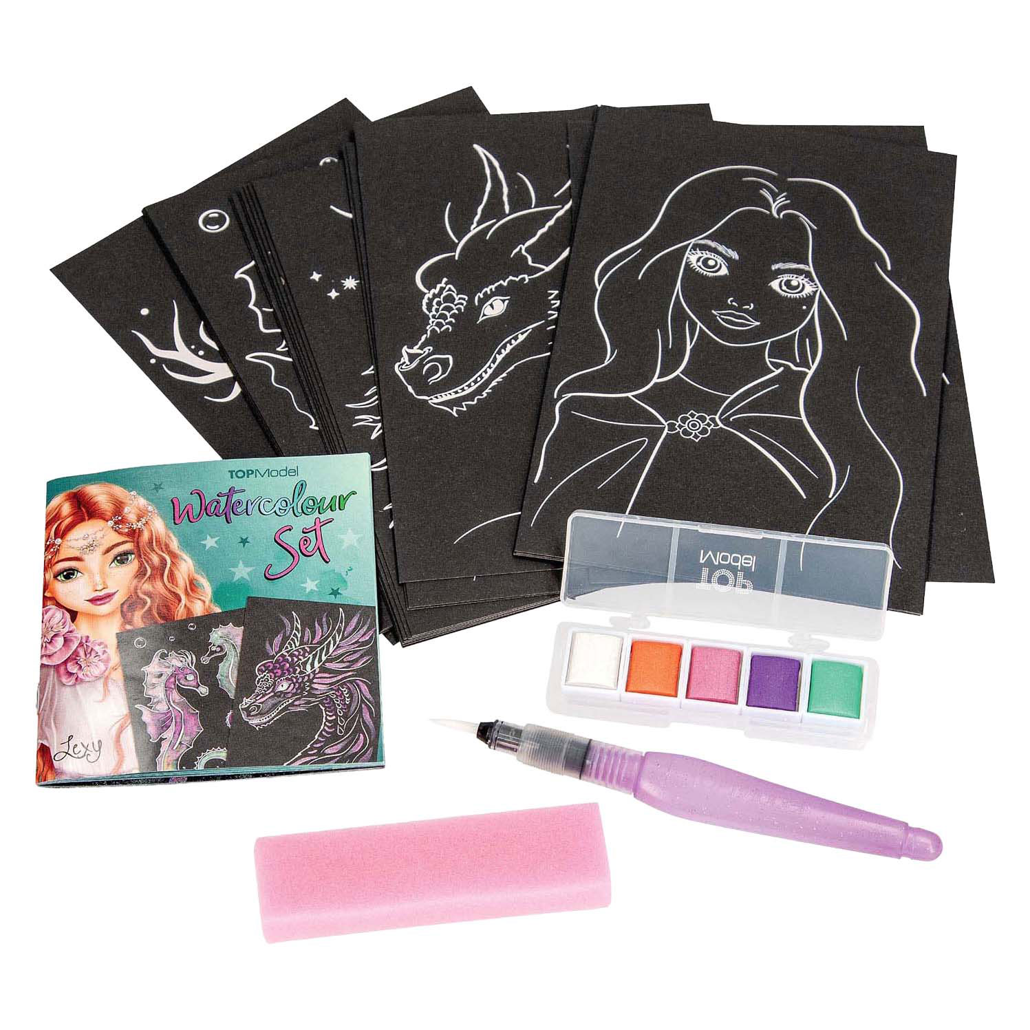 TOPModel Metallic Waterverf Set