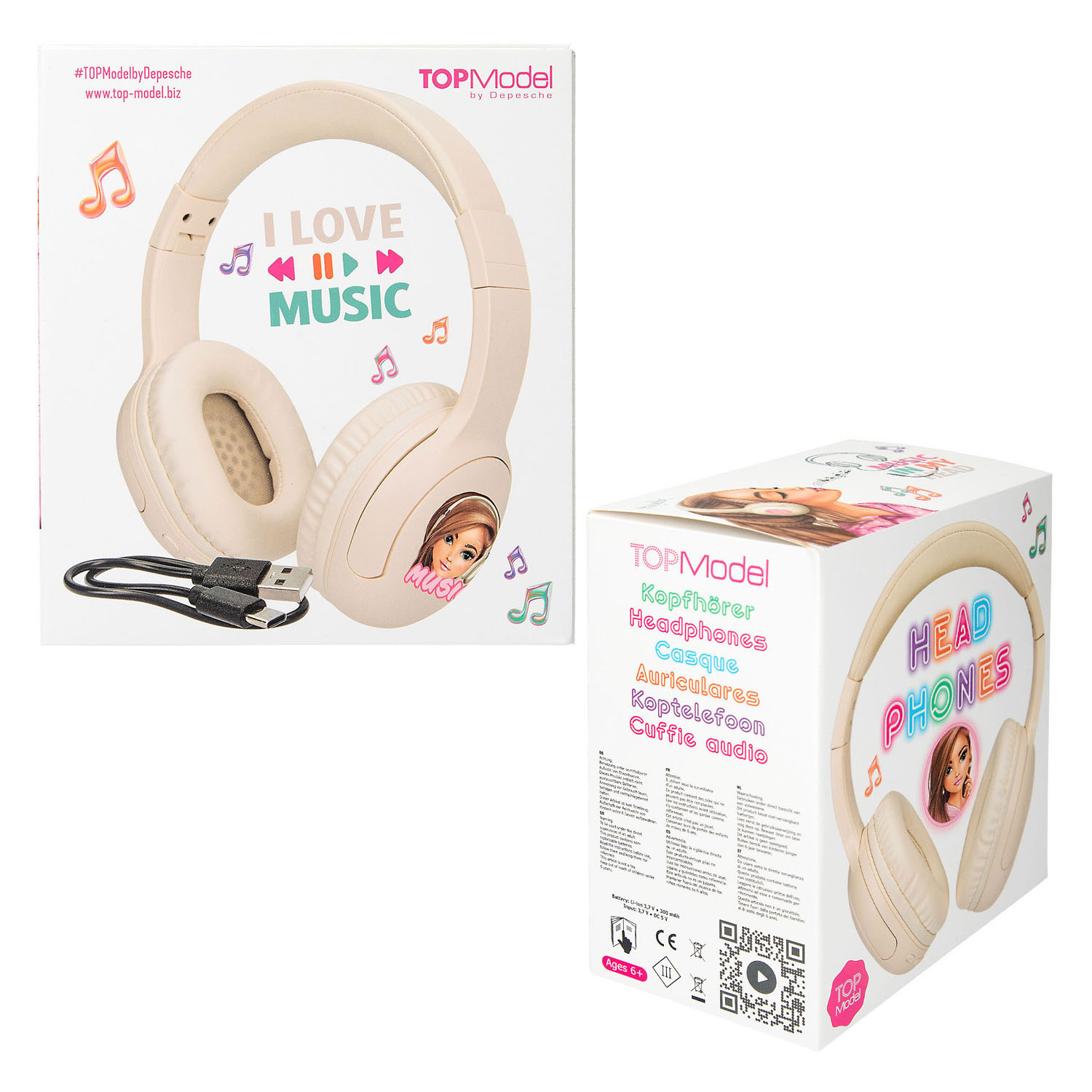 TOPModel Koptelefoon