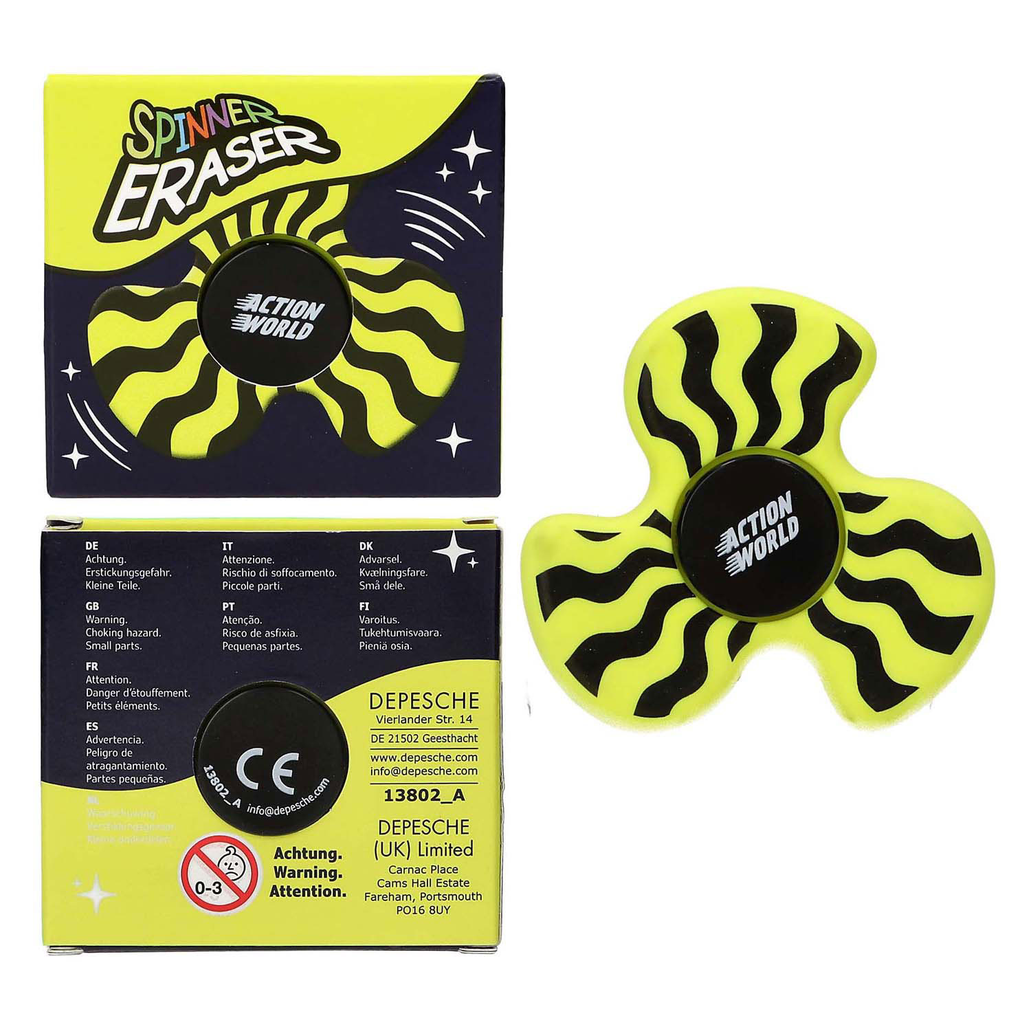 Adventure World Fidget Spinner Gum