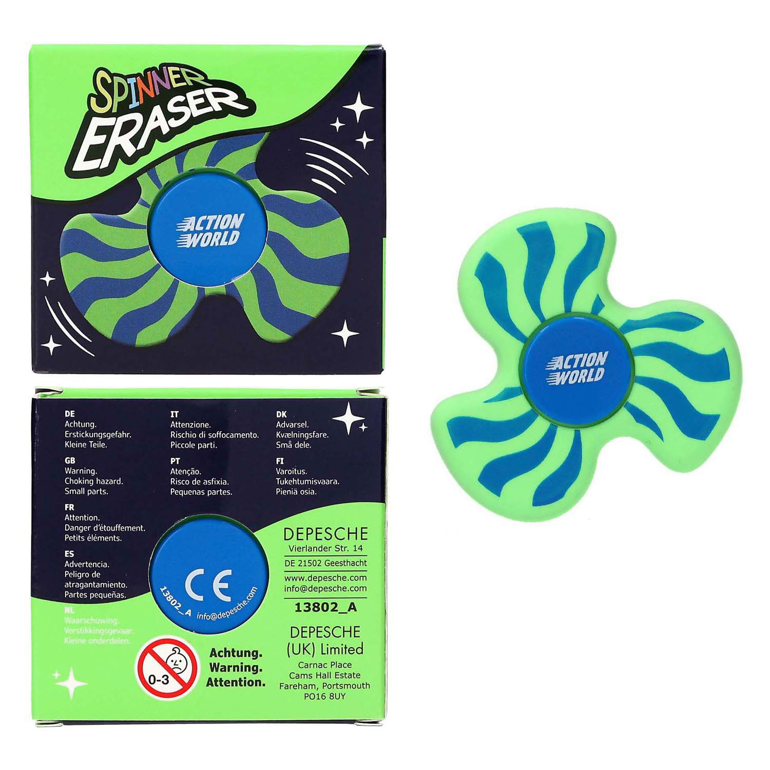 Adventure World Fidget Spinner Gum
