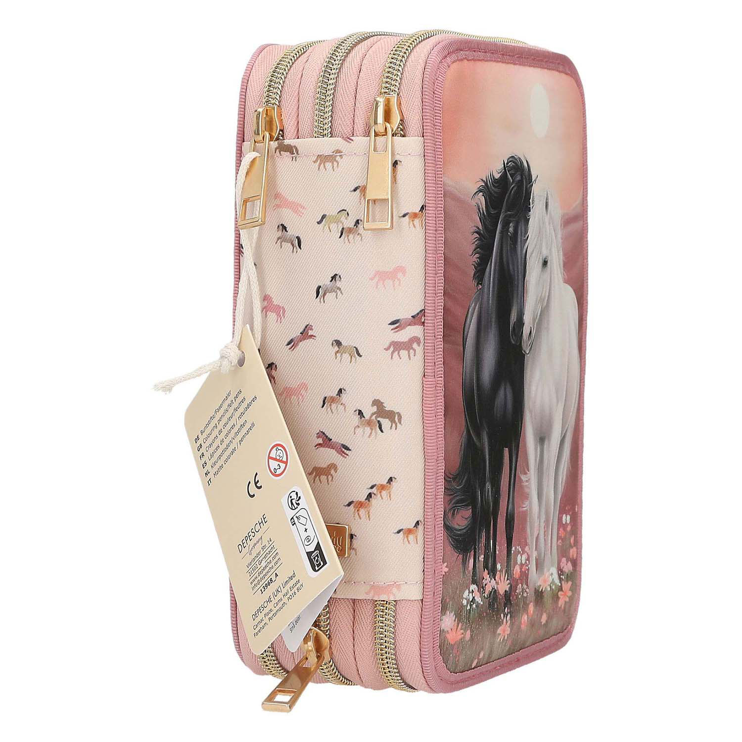 Miss Melody 3-Vaks Etui Blossom Pony