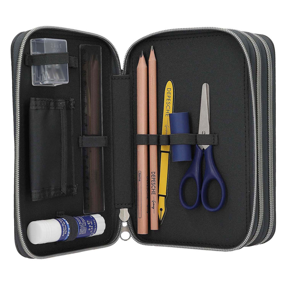 Action World 3-Vaks Gevulde Etui