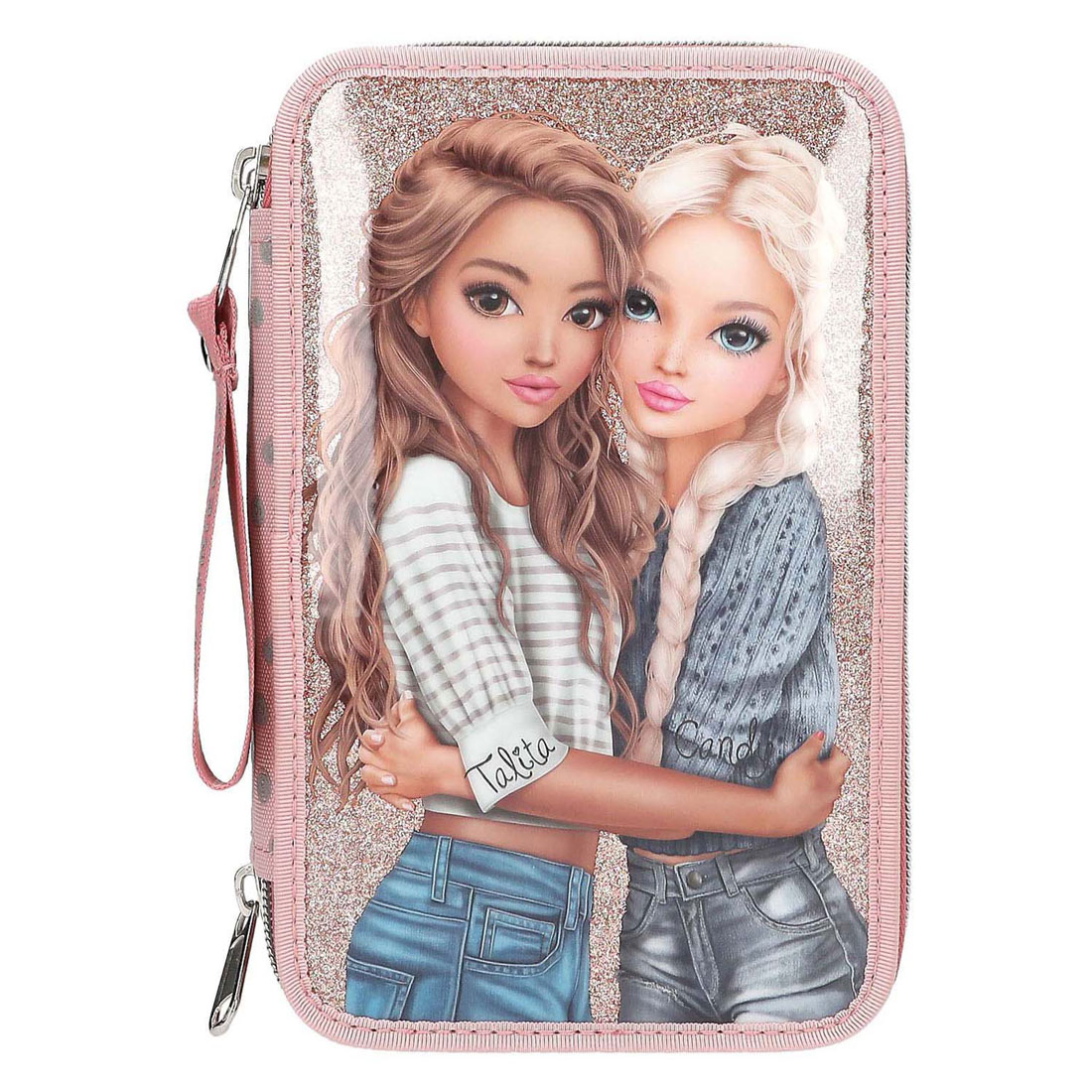 TOPModel 3-Vaks Etui Dots