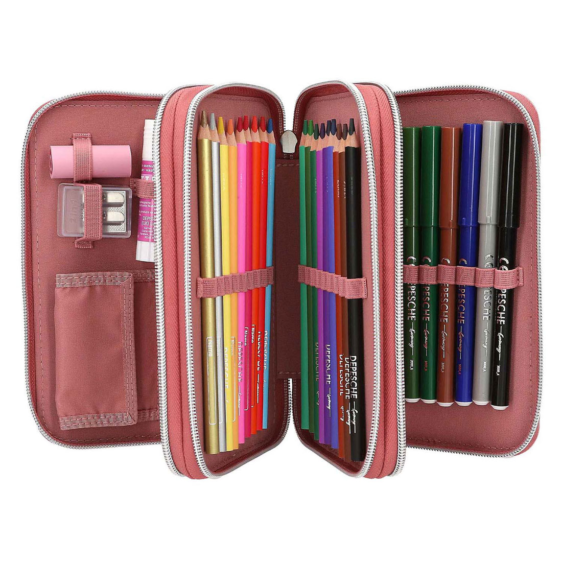 TOPModel 3-Vaks Etui Dots