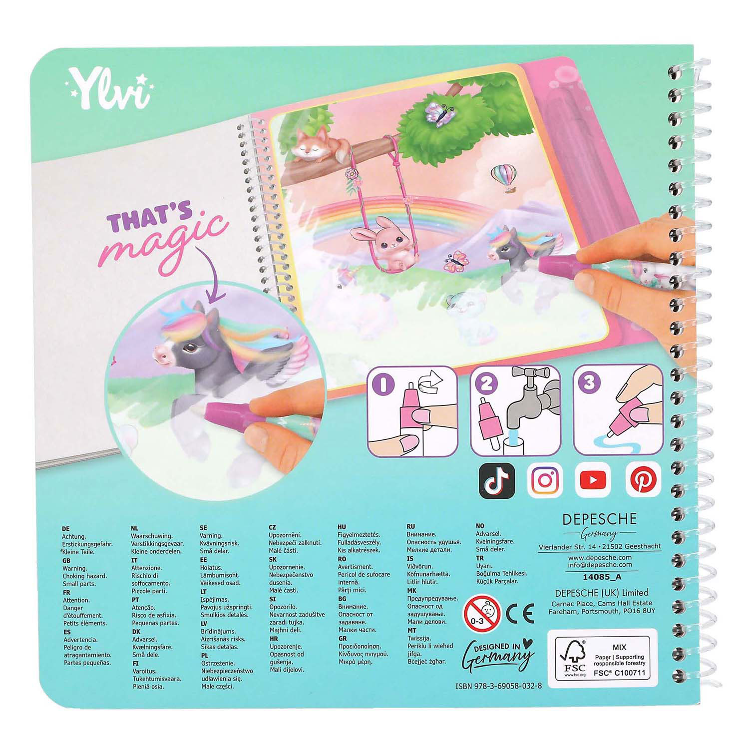 Ylvi Aqua Magic Book