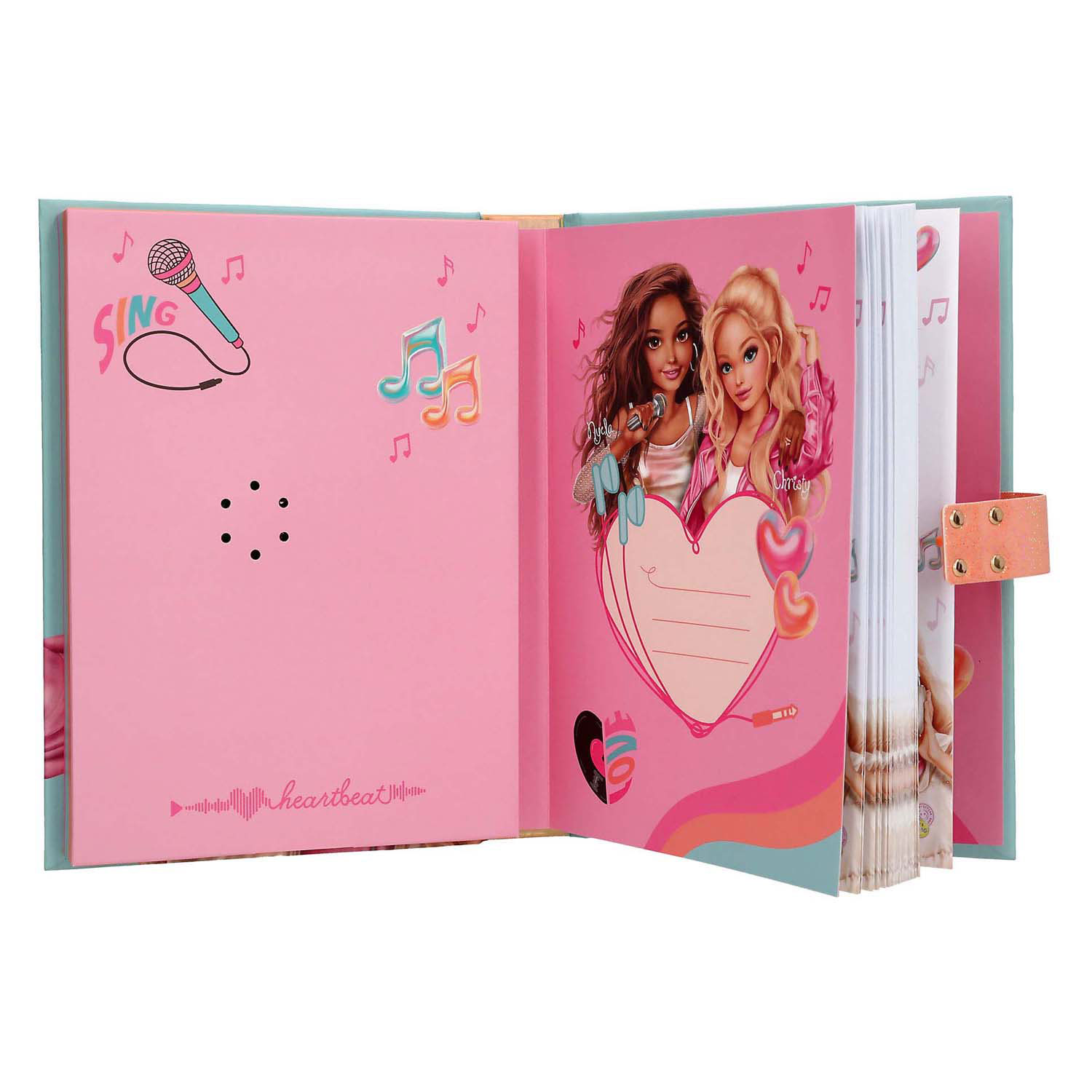 TOPModel Dagboek met Code en Muziek Music