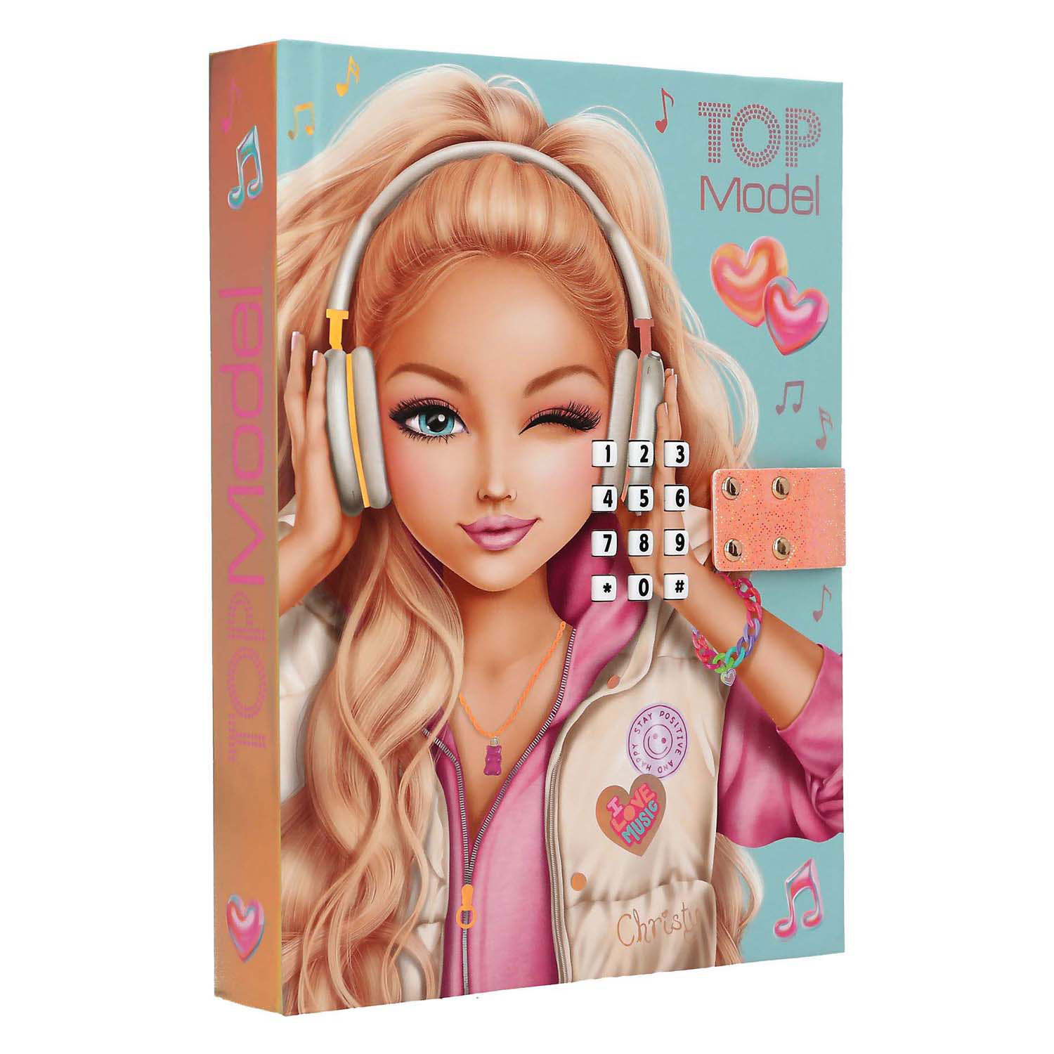 TOPModel Dagboek met Code en Muziek Music