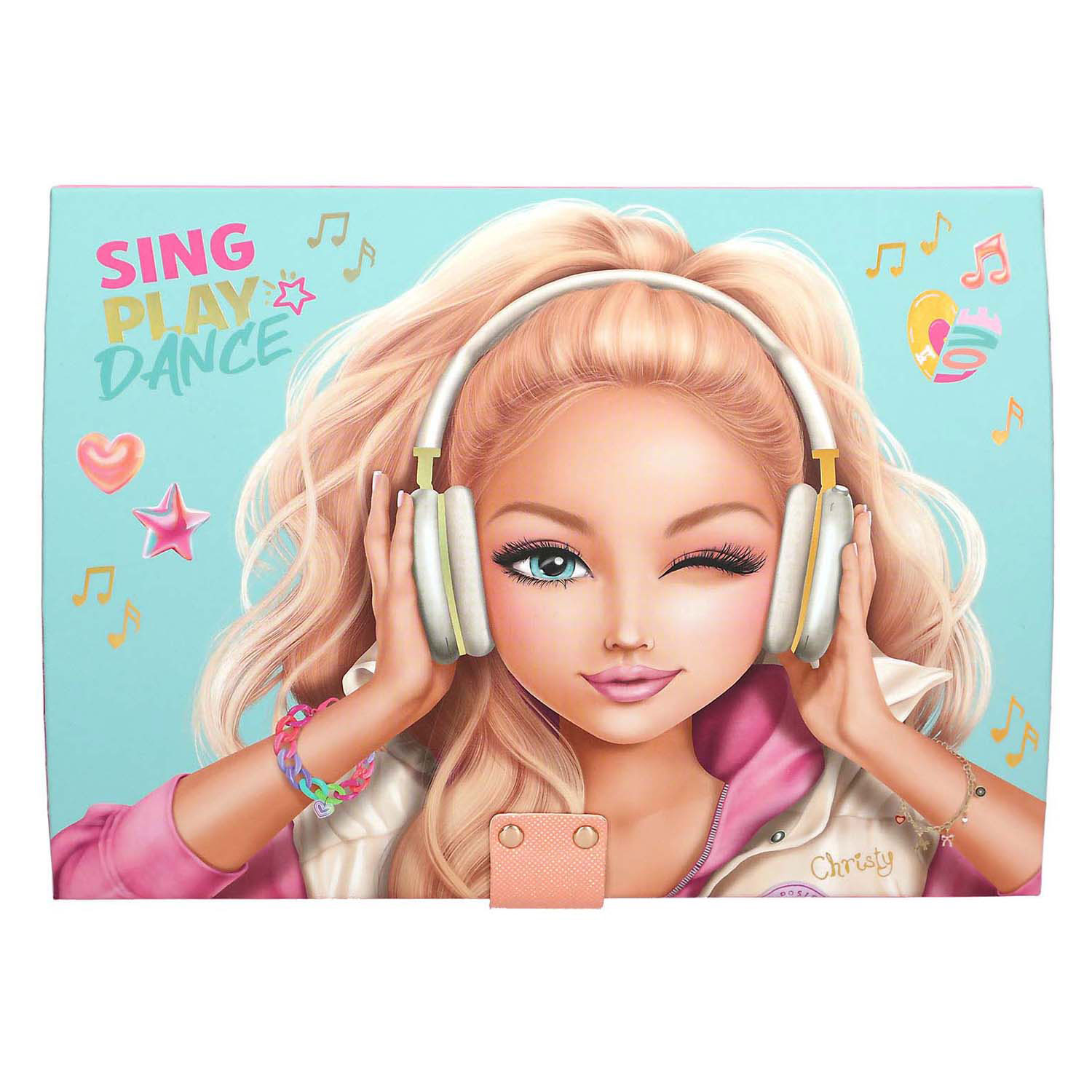 TOPModel Grote Sieradendoos met Code en Muziek Music